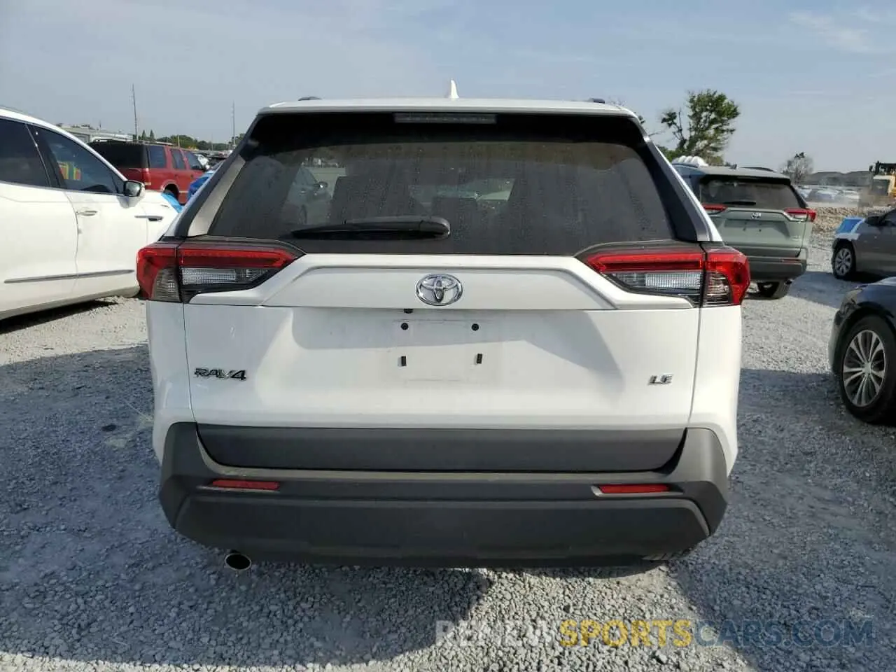 6 Фотография поврежденного автомобиля 2T3H1RFV0MC129771 TOYOTA RAV4 2021