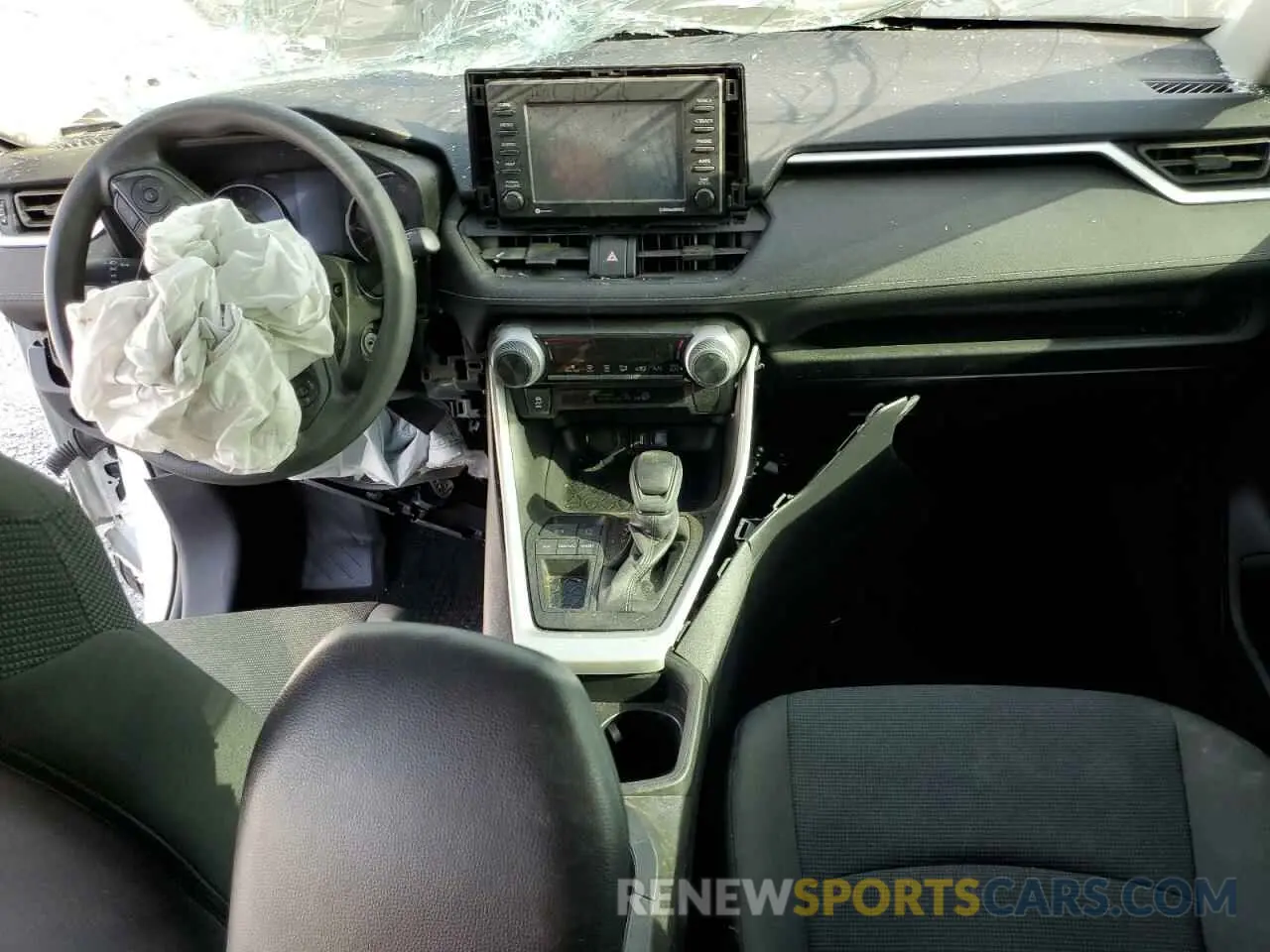 8 Фотография поврежденного автомобиля 2T3H1RFV0MC129771 TOYOTA RAV4 2021