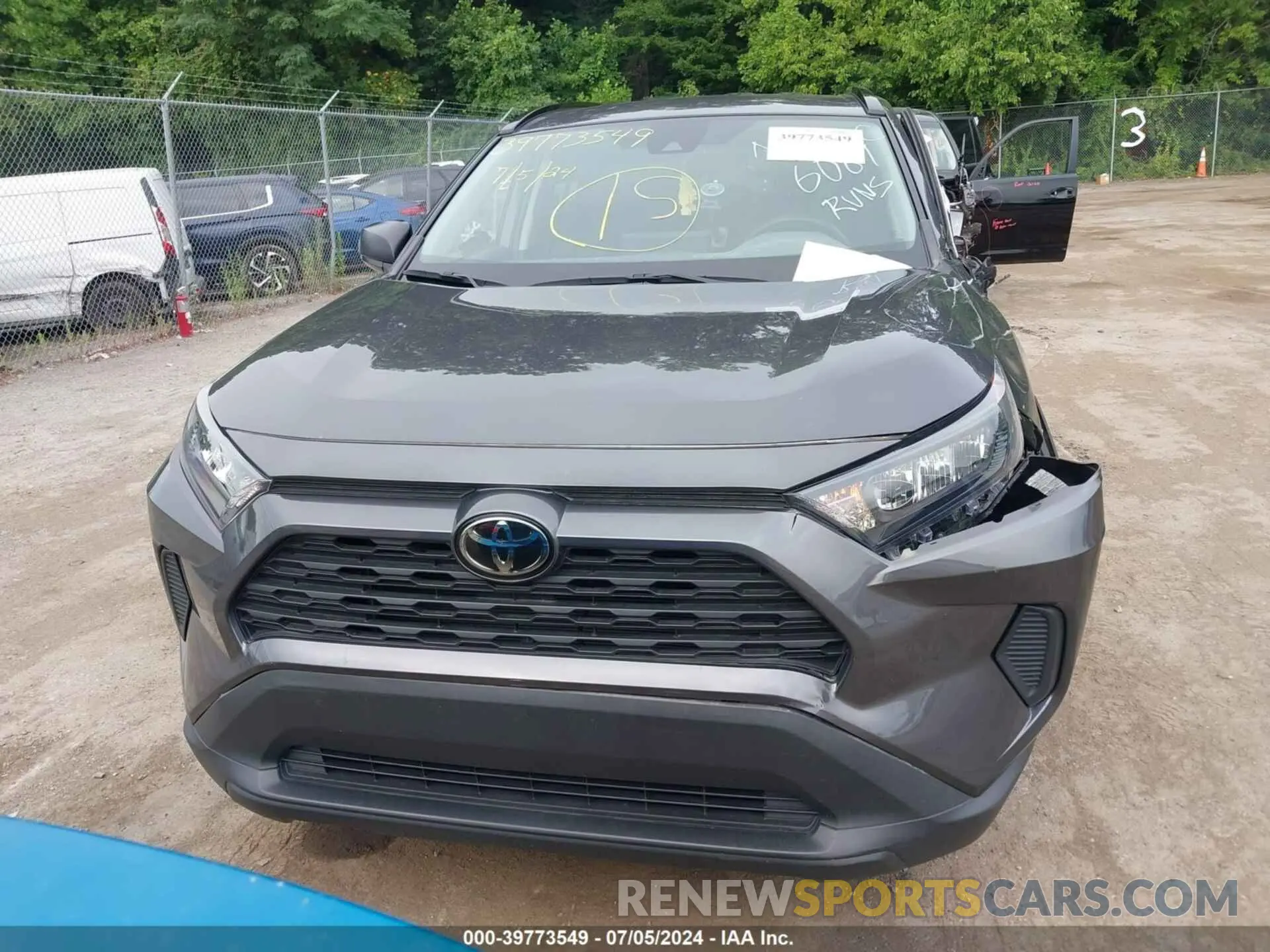 13 Фотография поврежденного автомобиля 2T3H1RFV0MW126089 TOYOTA RAV4 2021