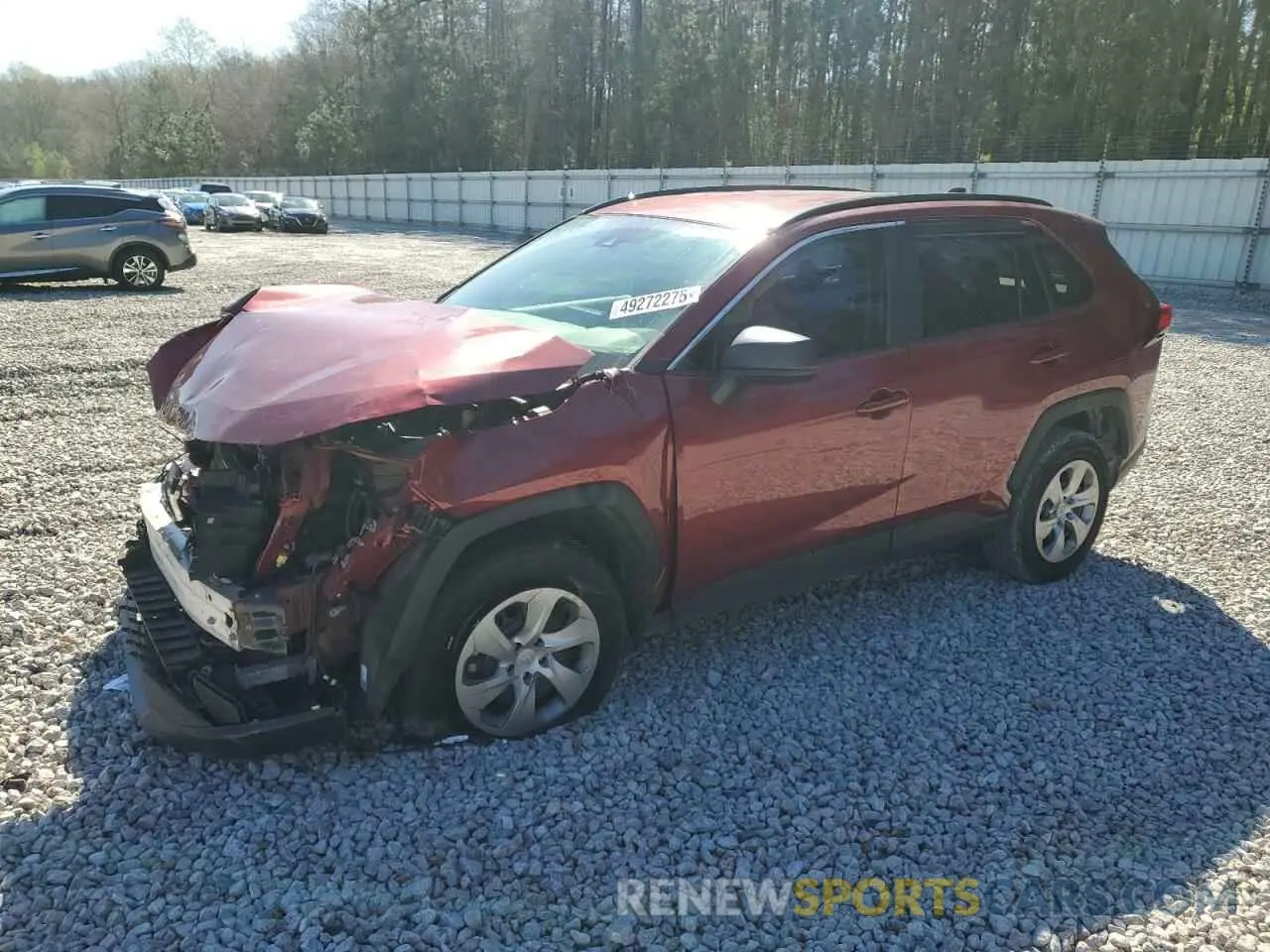 1 Фотография поврежденного автомобиля 2T3H1RFV0MW130658 TOYOTA RAV4 2021