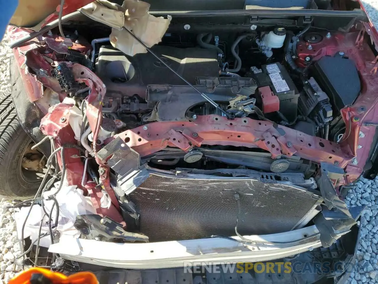13 Фотография поврежденного автомобиля 2T3H1RFV0MW130658 TOYOTA RAV4 2021