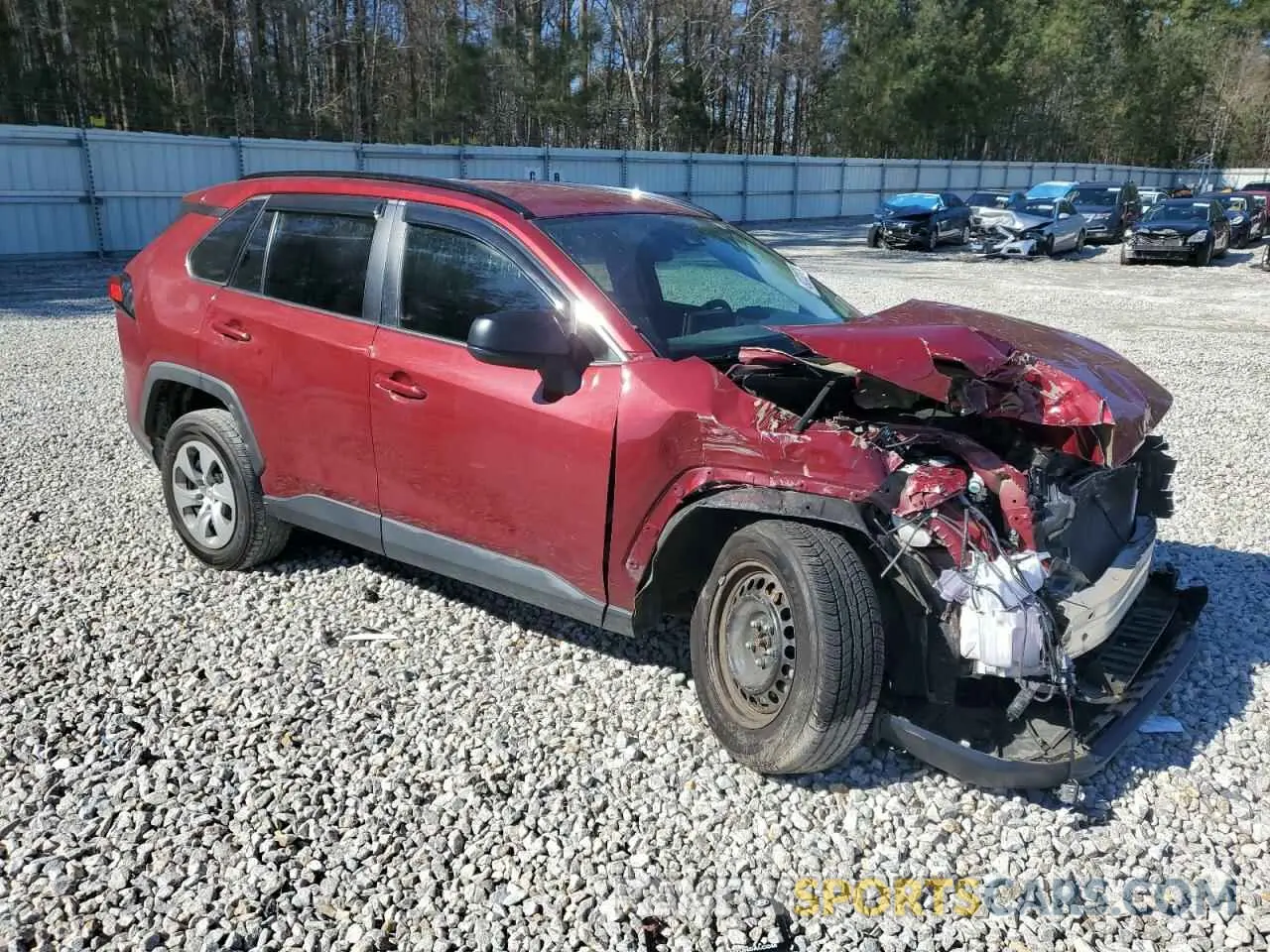 4 Фотография поврежденного автомобиля 2T3H1RFV0MW130658 TOYOTA RAV4 2021
