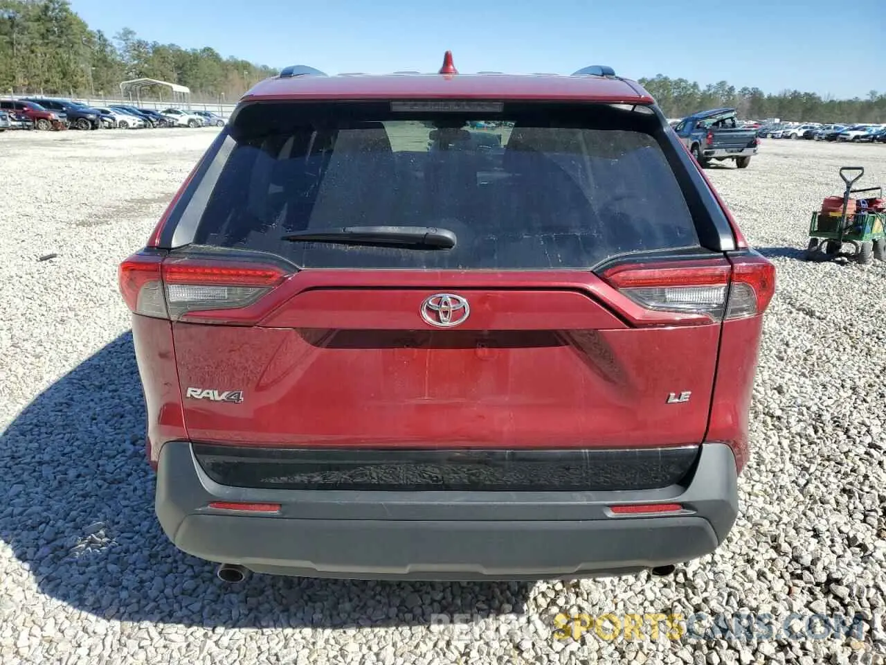 6 Фотография поврежденного автомобиля 2T3H1RFV0MW130658 TOYOTA RAV4 2021