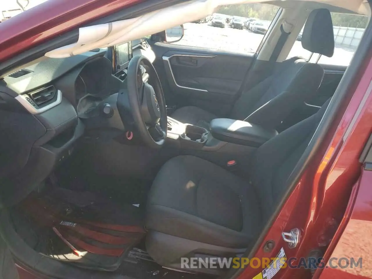 7 Фотография поврежденного автомобиля 2T3H1RFV0MW130658 TOYOTA RAV4 2021