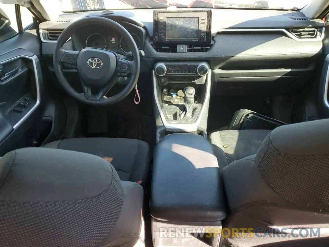 8 Фотография поврежденного автомобиля 2T3H1RFV0MW130658 TOYOTA RAV4 2021