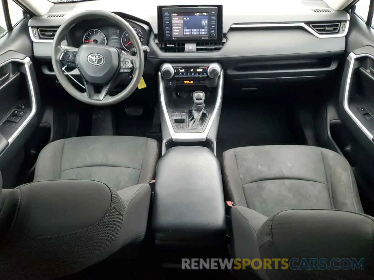 8 Фотография поврежденного автомобиля 2T3H1RFV1MC100943 TOYOTA RAV4 2021