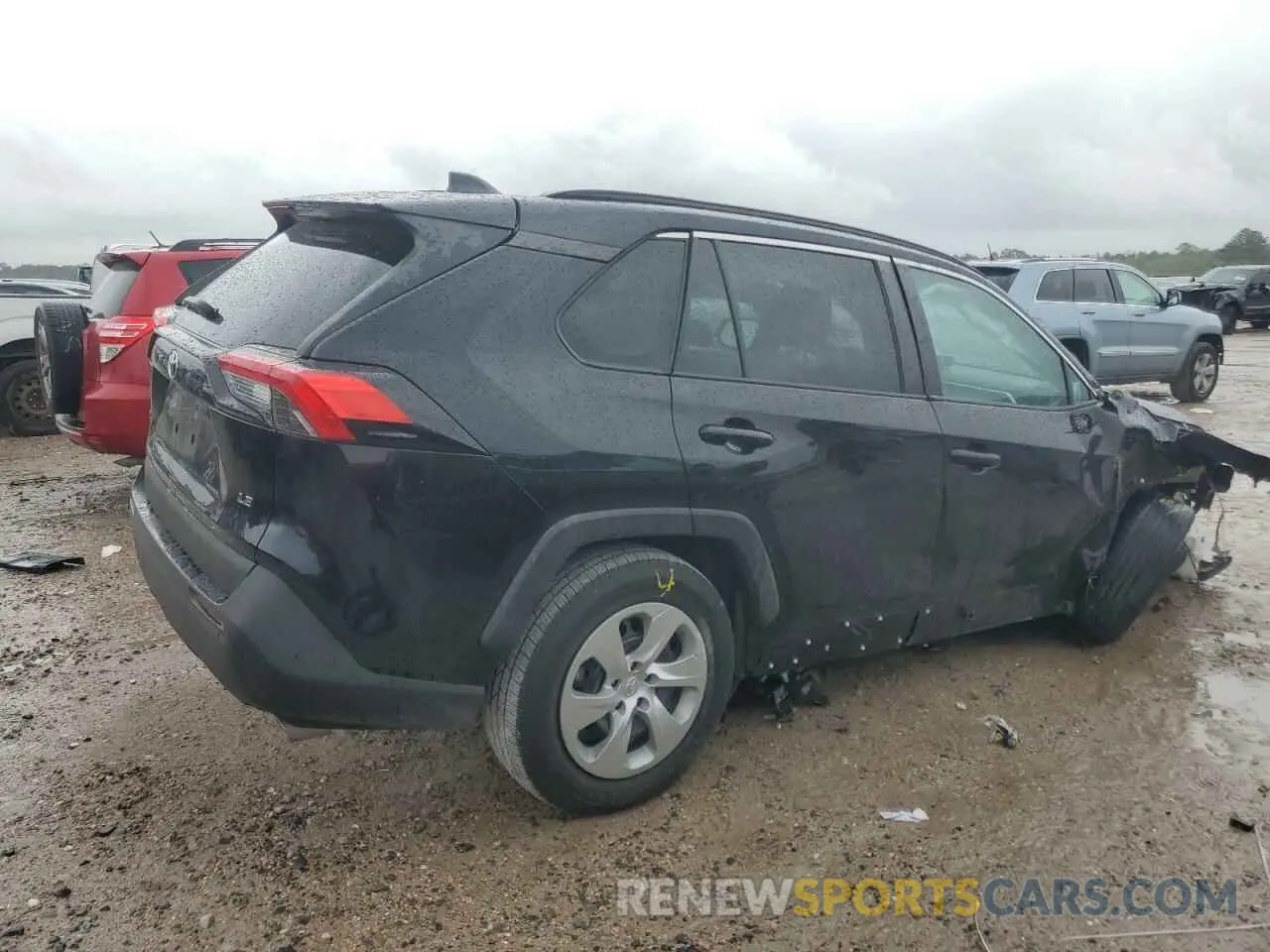 3 Фотография поврежденного автомобиля 2T3H1RFV1MC141184 TOYOTA RAV4 2021