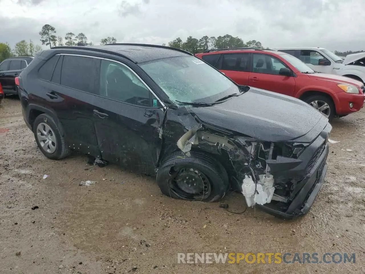 4 Фотография поврежденного автомобиля 2T3H1RFV1MC141184 TOYOTA RAV4 2021
