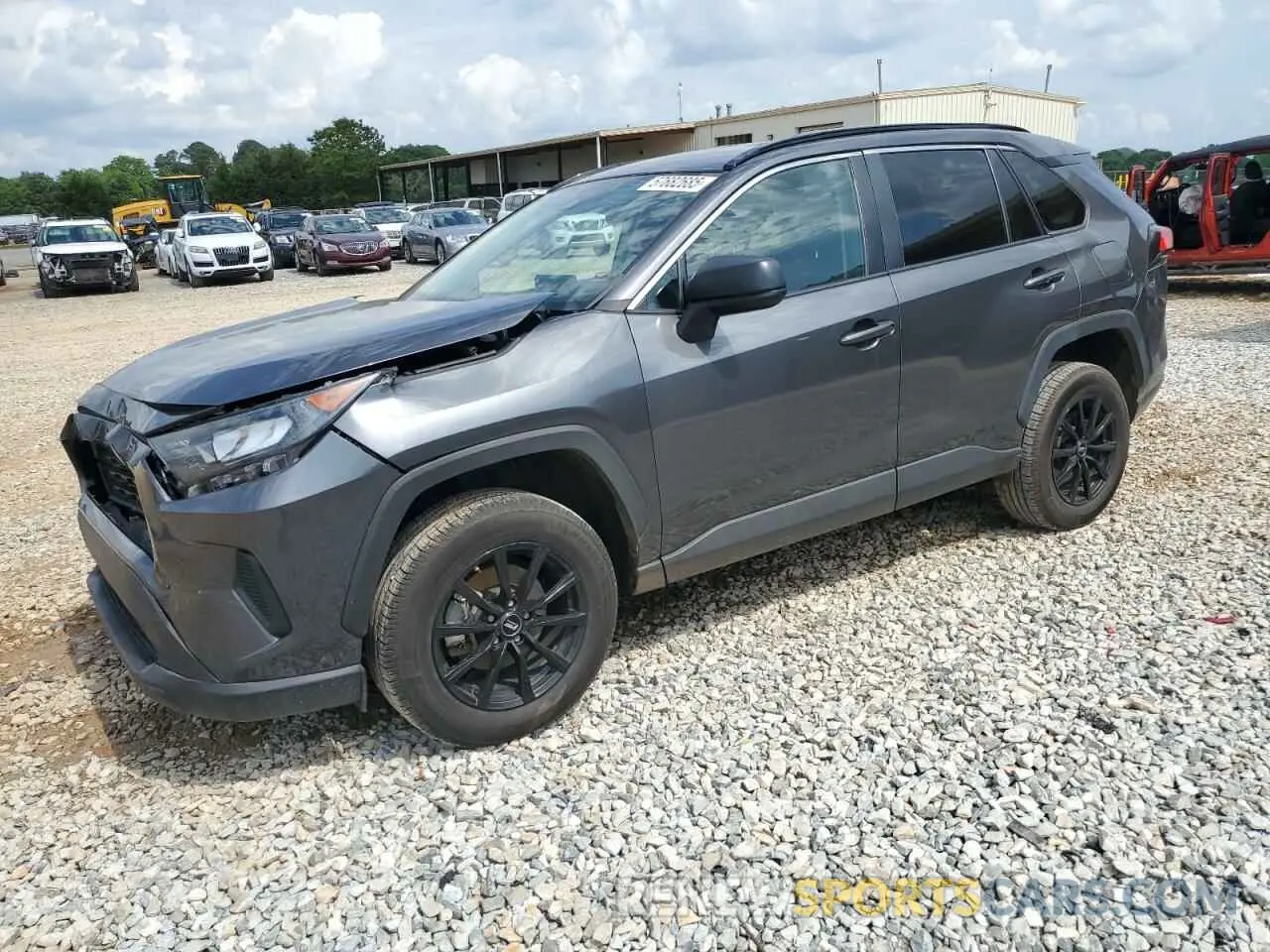 1 Photograph of a damaged car 2T3H1RFV1MC145686 TOYOTA RAV4 2021