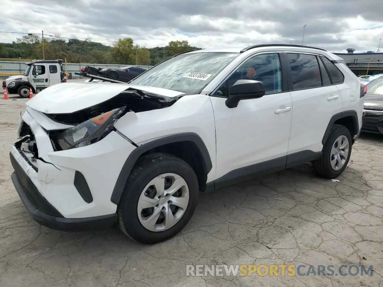 1 Фотография поврежденного автомобиля 2T3H1RFV1MW135688 TOYOTA RAV4 2021