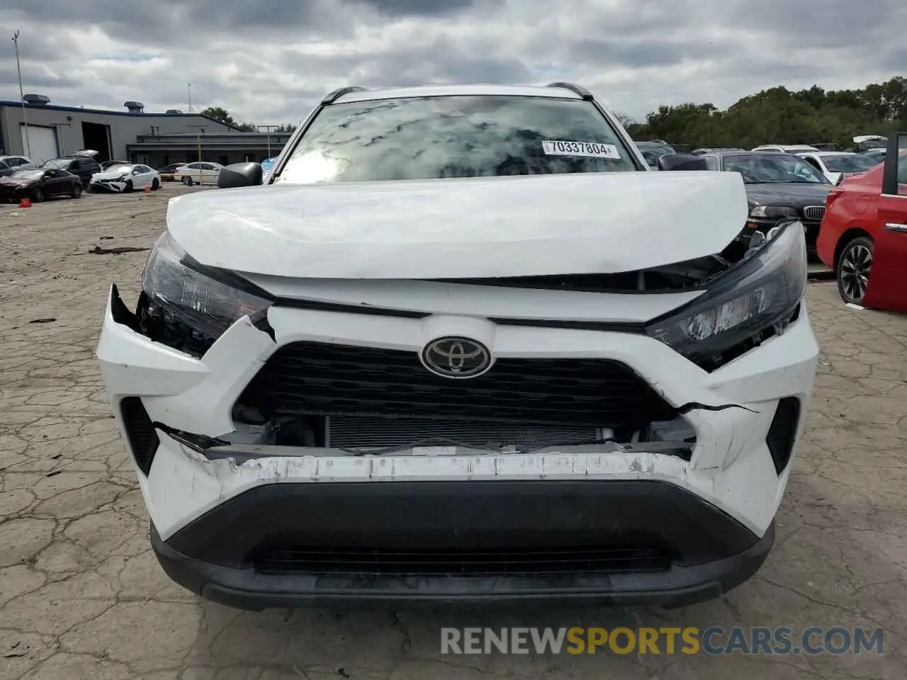 5 Фотография поврежденного автомобиля 2T3H1RFV1MW135688 TOYOTA RAV4 2021