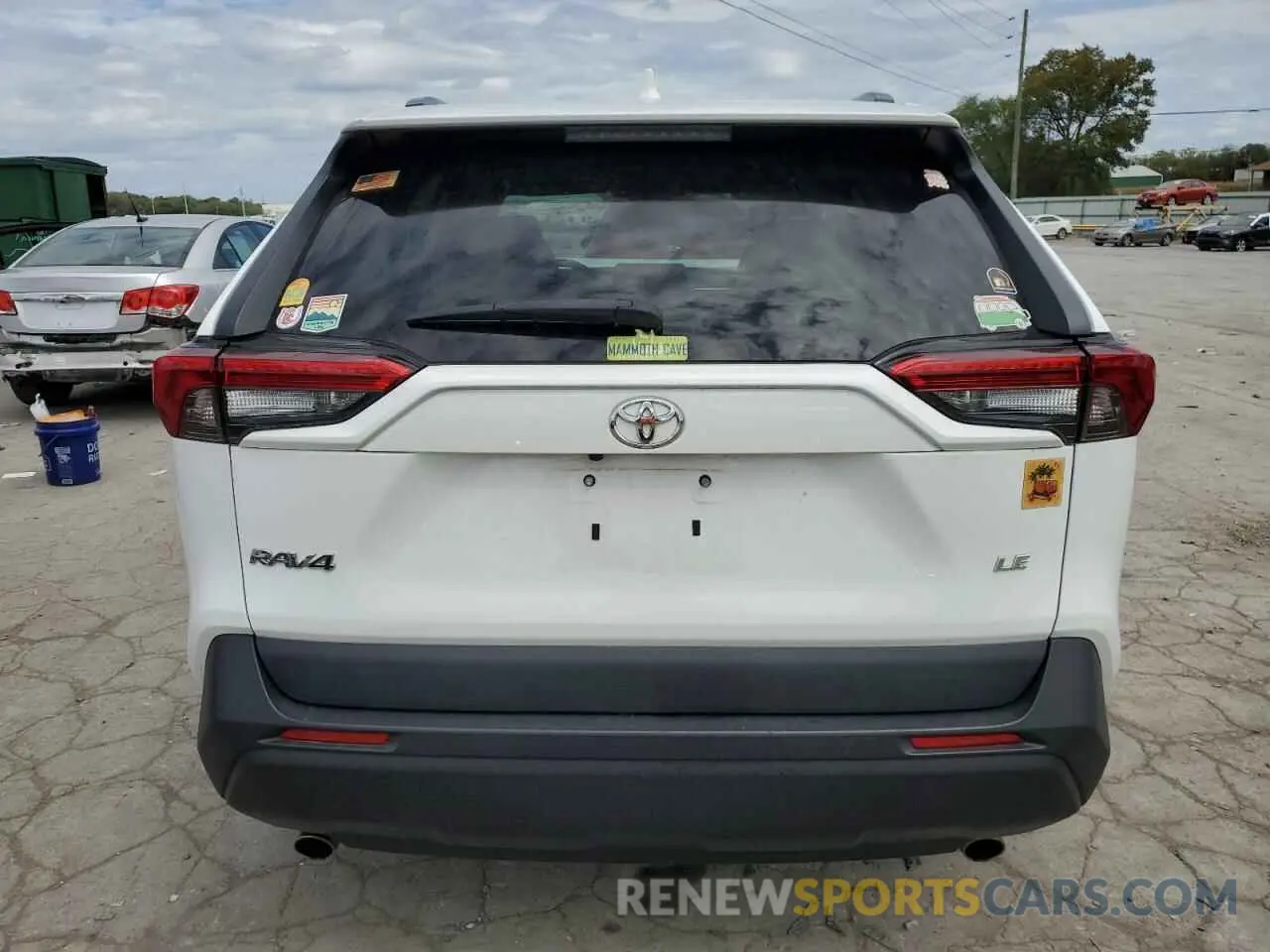 6 Фотография поврежденного автомобиля 2T3H1RFV1MW135688 TOYOTA RAV4 2021