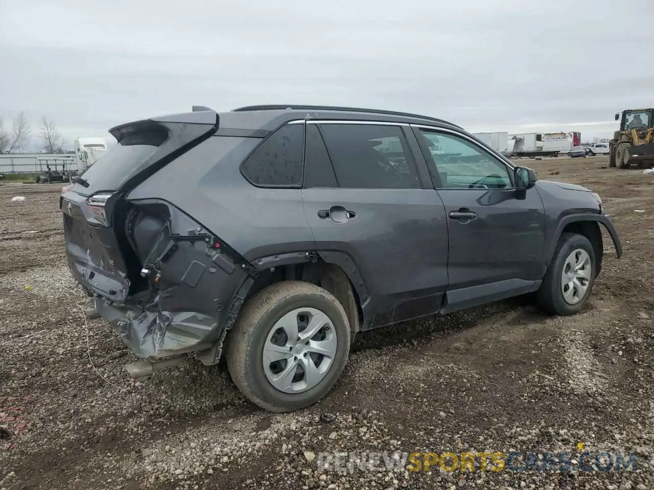3 Photograph of a damaged car 2T3H1RFV1MW136324 TOYOTA RAV4 2021