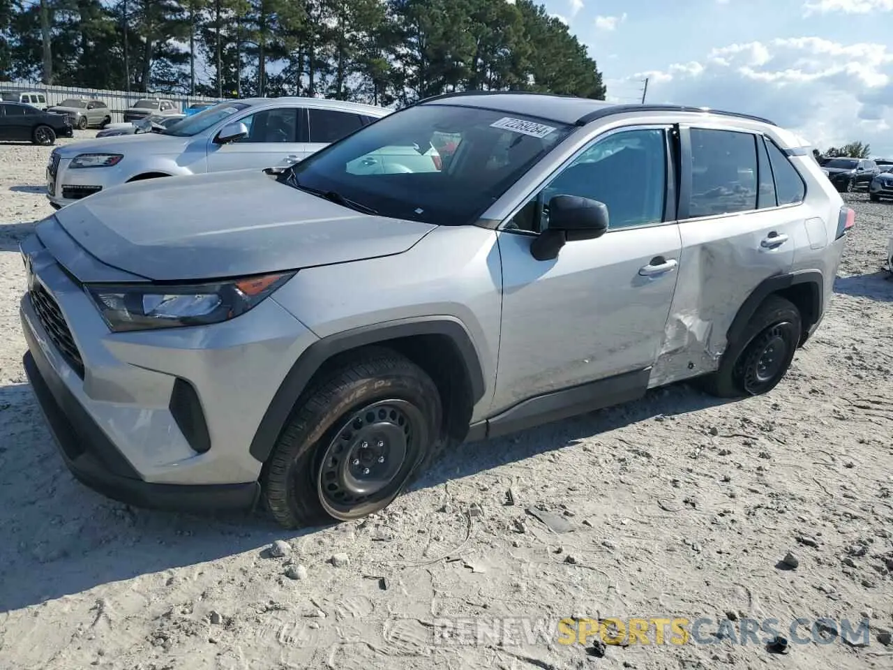 1 Photograph of a damaged car 2T3H1RFV1MW150630 TOYOTA RAV4 2021