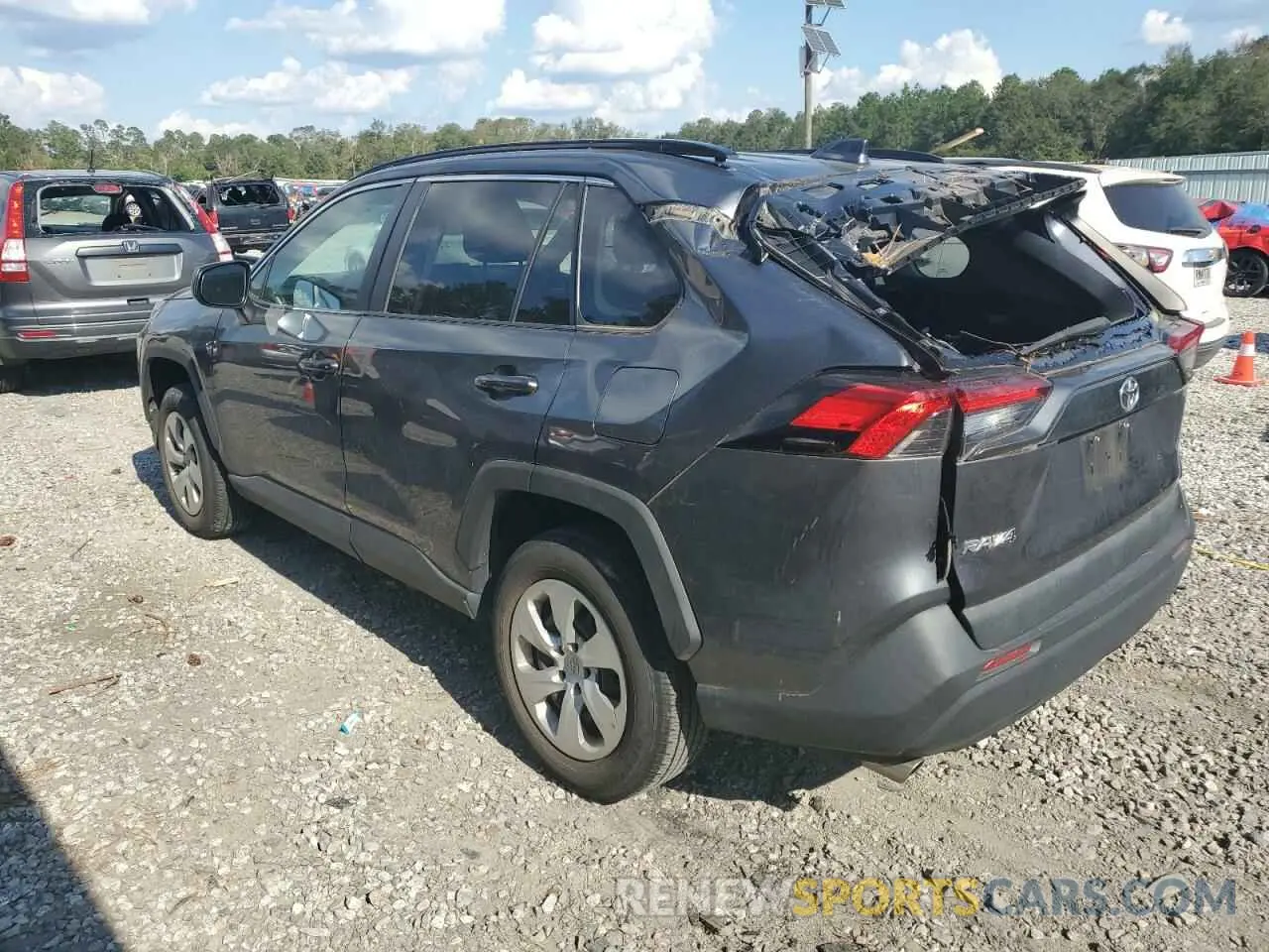 2 Photograph of a damaged car 2T3H1RFV2MC119100 TOYOTA RAV4 2021