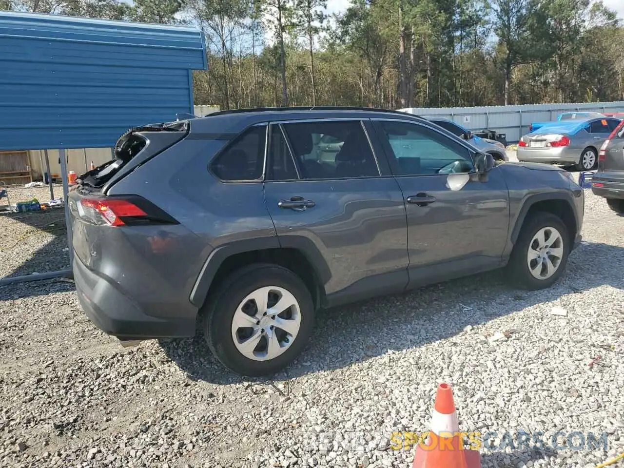 3 Photograph of a damaged car 2T3H1RFV2MC119100 TOYOTA RAV4 2021