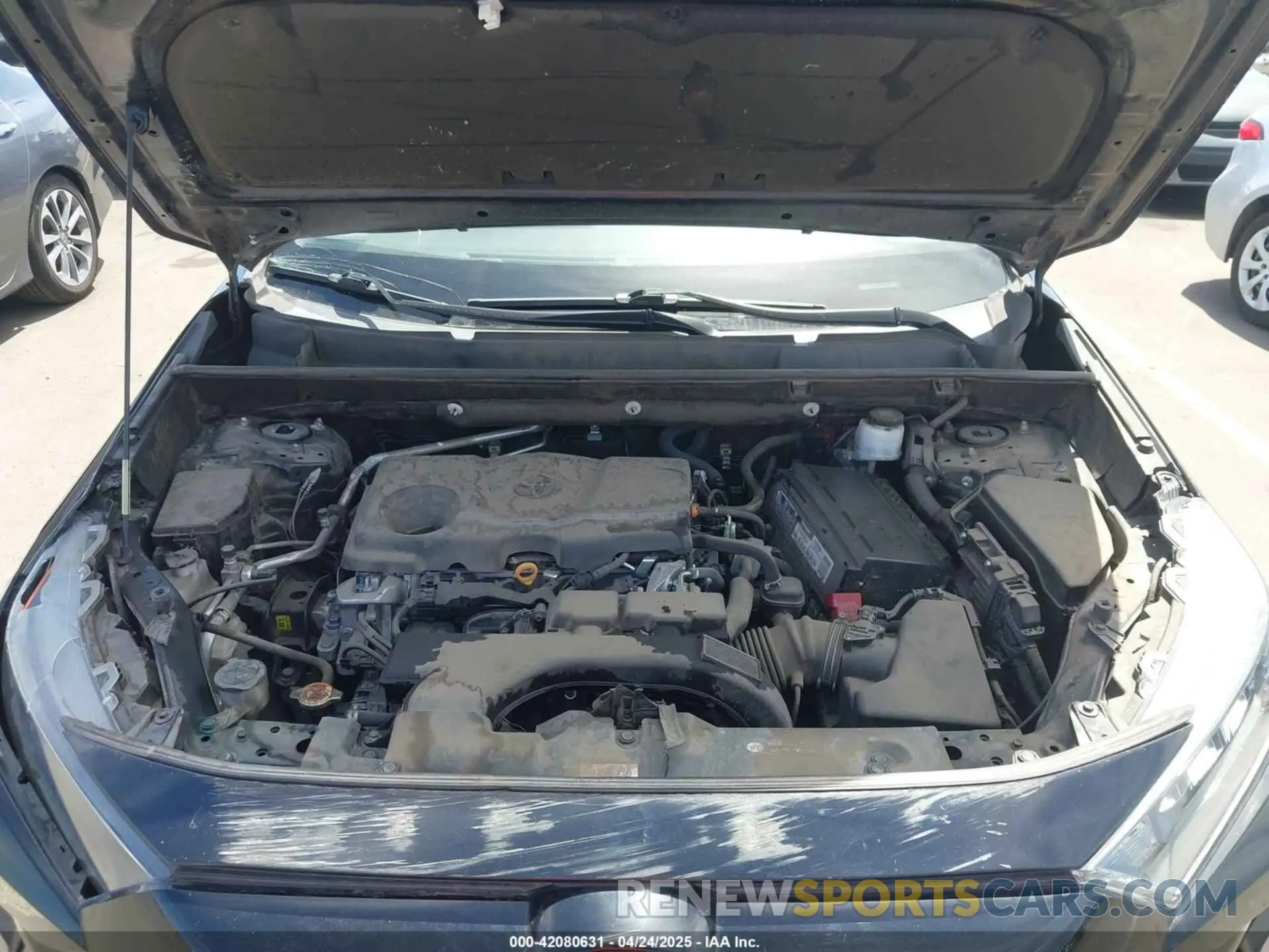 10 Фотография поврежденного автомобиля 2T3H1RFV2MC134521 TOYOTA RAV4 2021