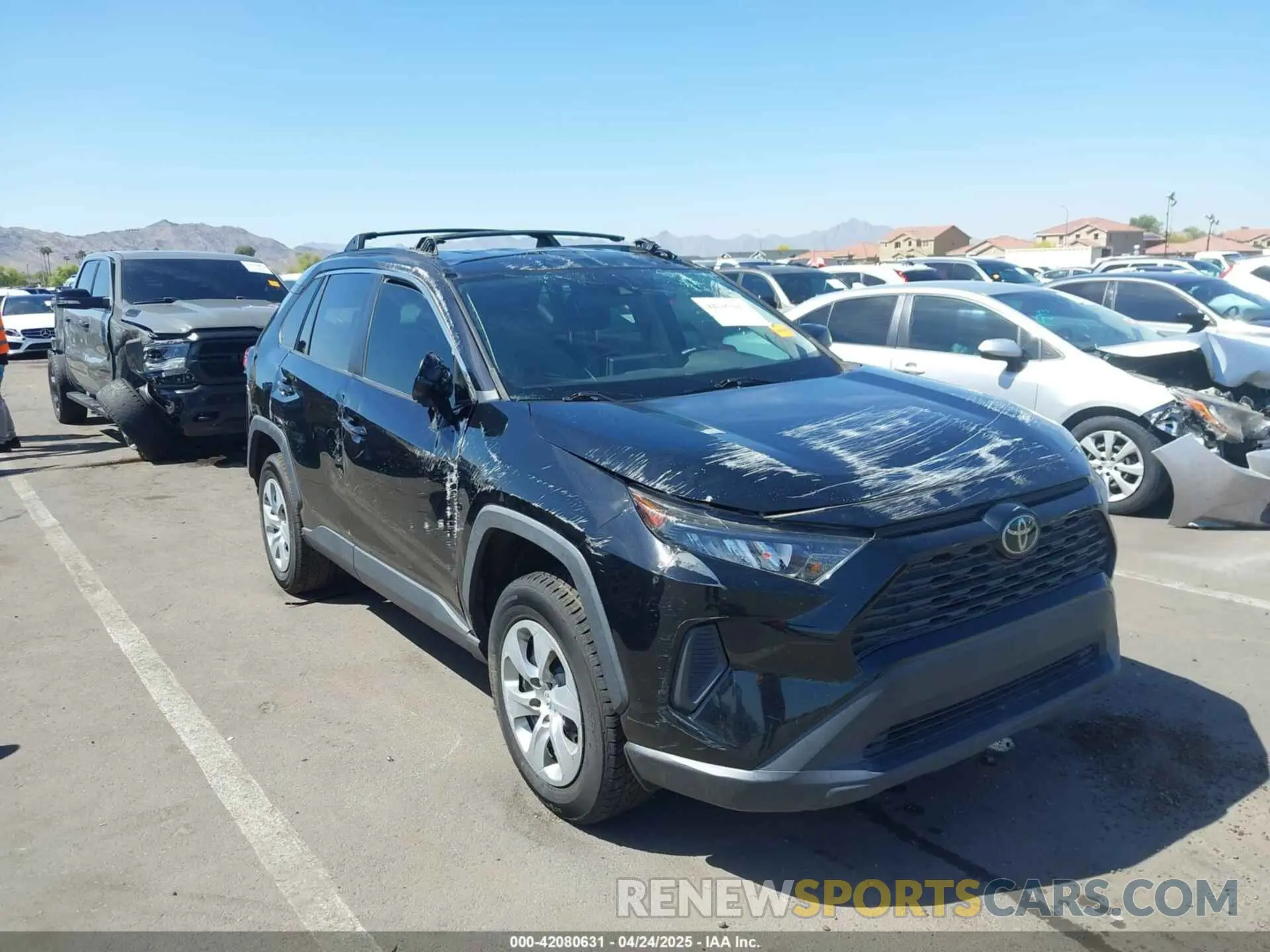 6 Фотография поврежденного автомобиля 2T3H1RFV2MC134521 TOYOTA RAV4 2021