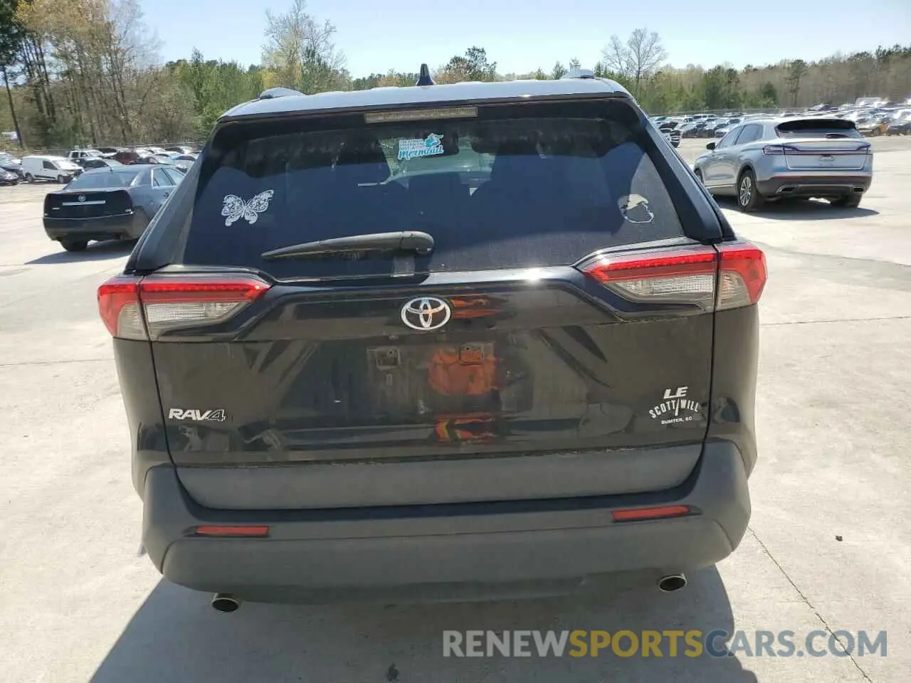 6 Photograph of a damaged car 2T3H1RFV2MC147091 TOYOTA RAV4 2021