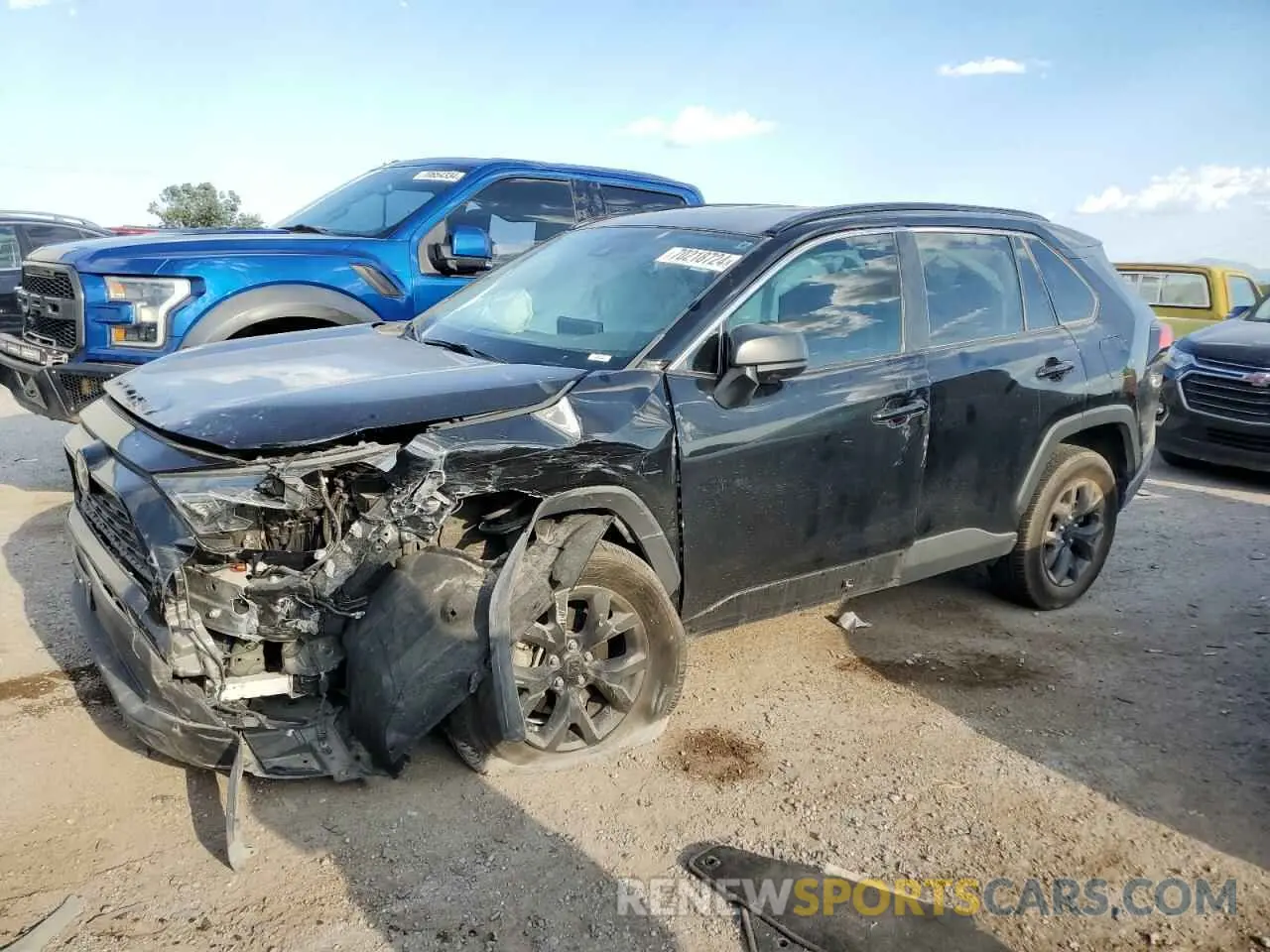 1 Фотография поврежденного автомобиля 2T3H1RFV2MC166790 TOYOTA RAV4 2021