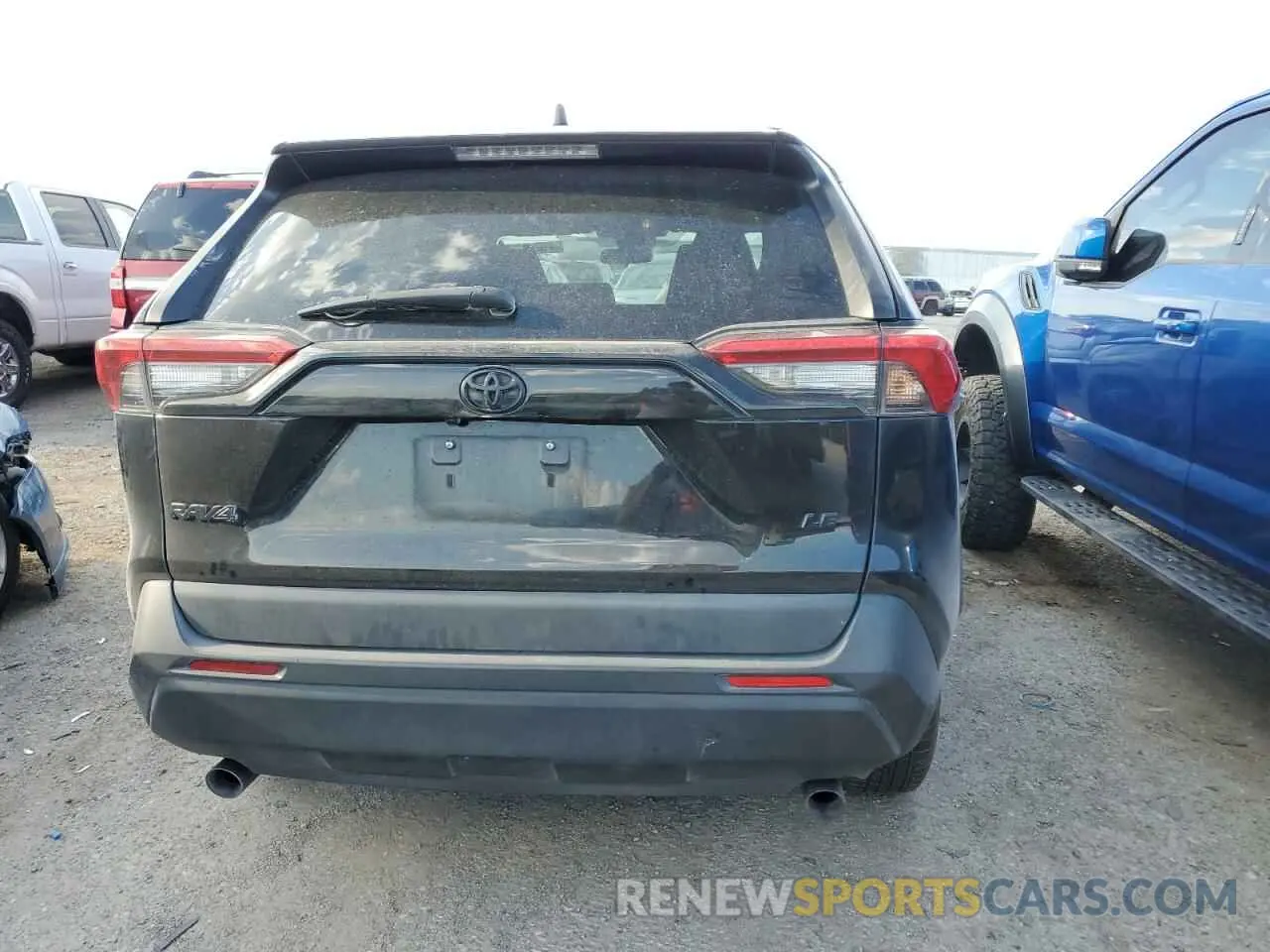 6 Фотография поврежденного автомобиля 2T3H1RFV2MC166790 TOYOTA RAV4 2021