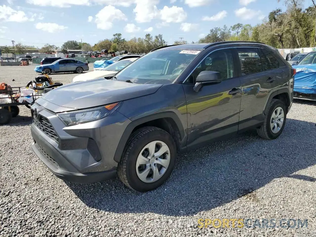 1 Photograph of a damaged car 2T3H1RFV2MC169642 TOYOTA RAV4 2021