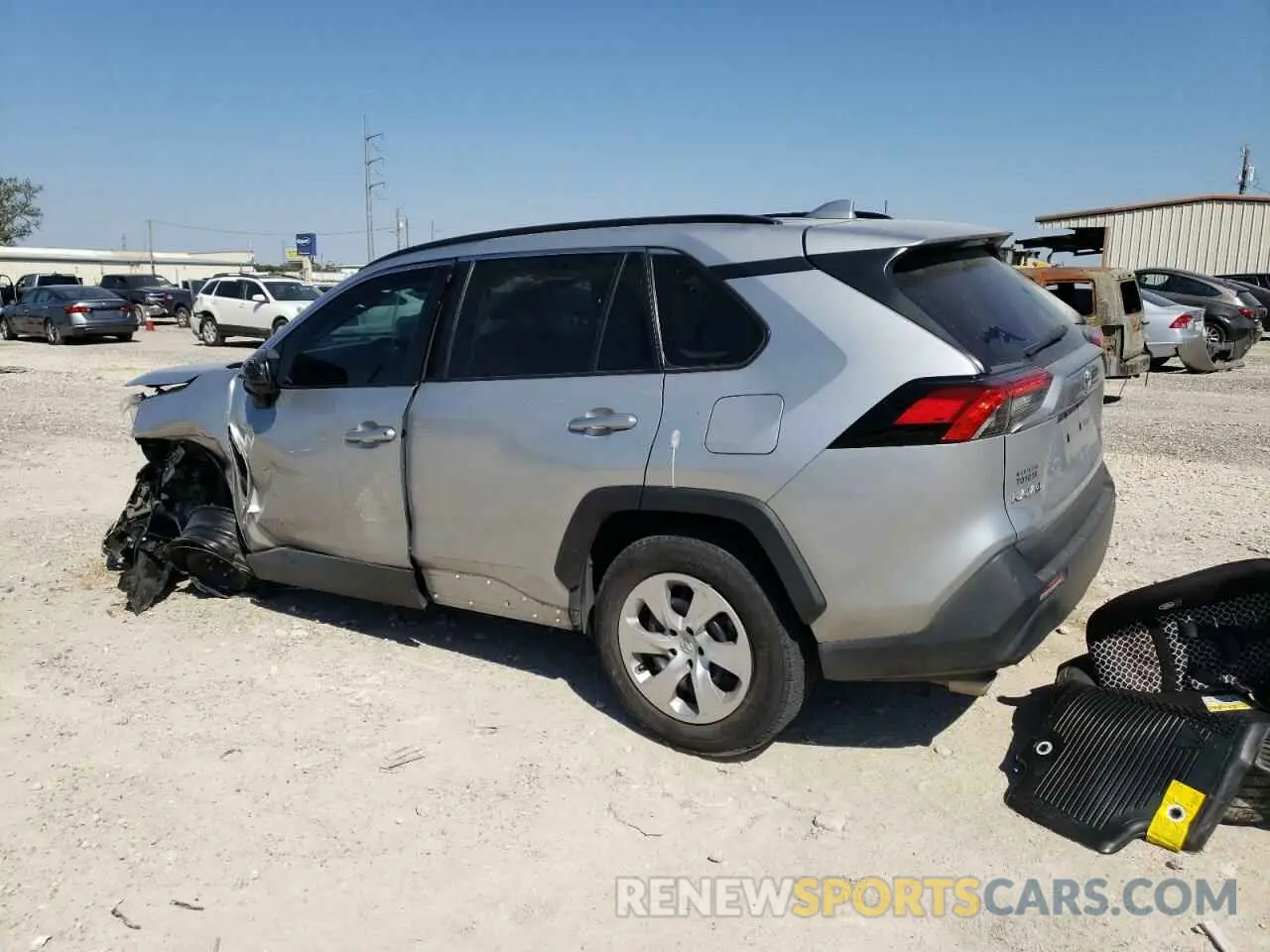2 Photograph of a damaged car 2T3H1RFV2MW125865 TOYOTA RAV4 2021
