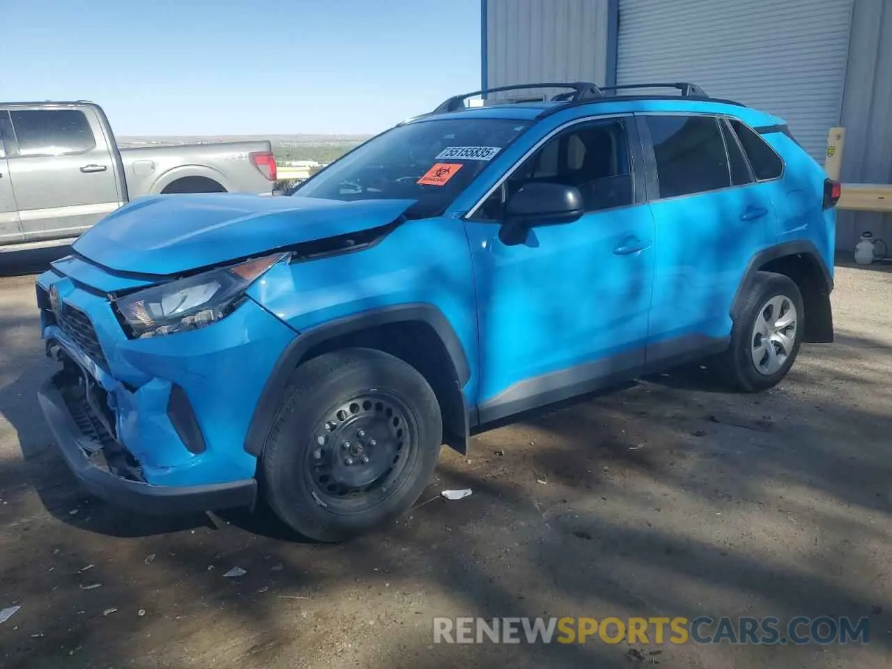 1 Фотография поврежденного автомобиля 2T3H1RFV2MW139121 TOYOTA RAV4 2021