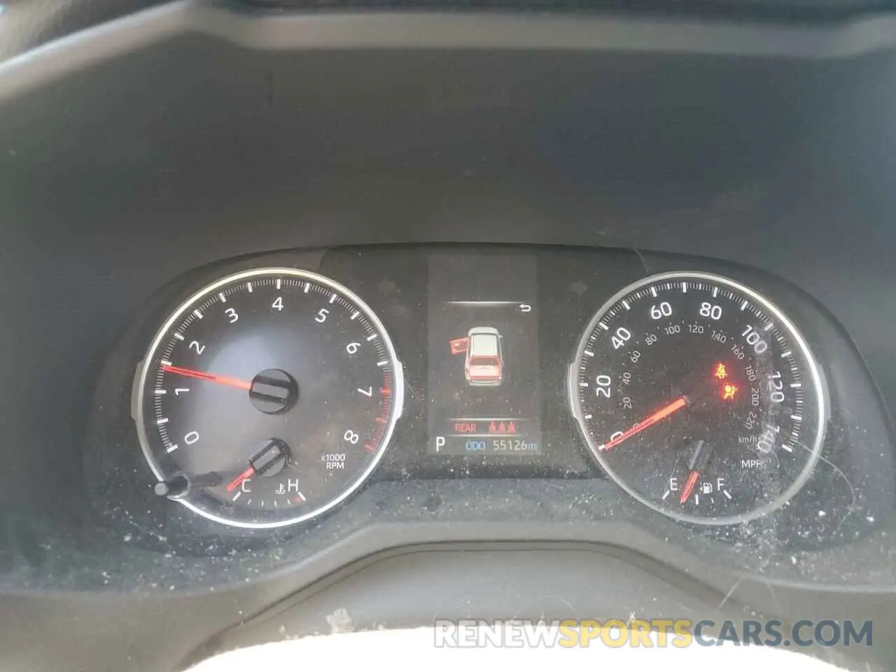 9 Фотография поврежденного автомобиля 2T3H1RFV2MW139121 TOYOTA RAV4 2021