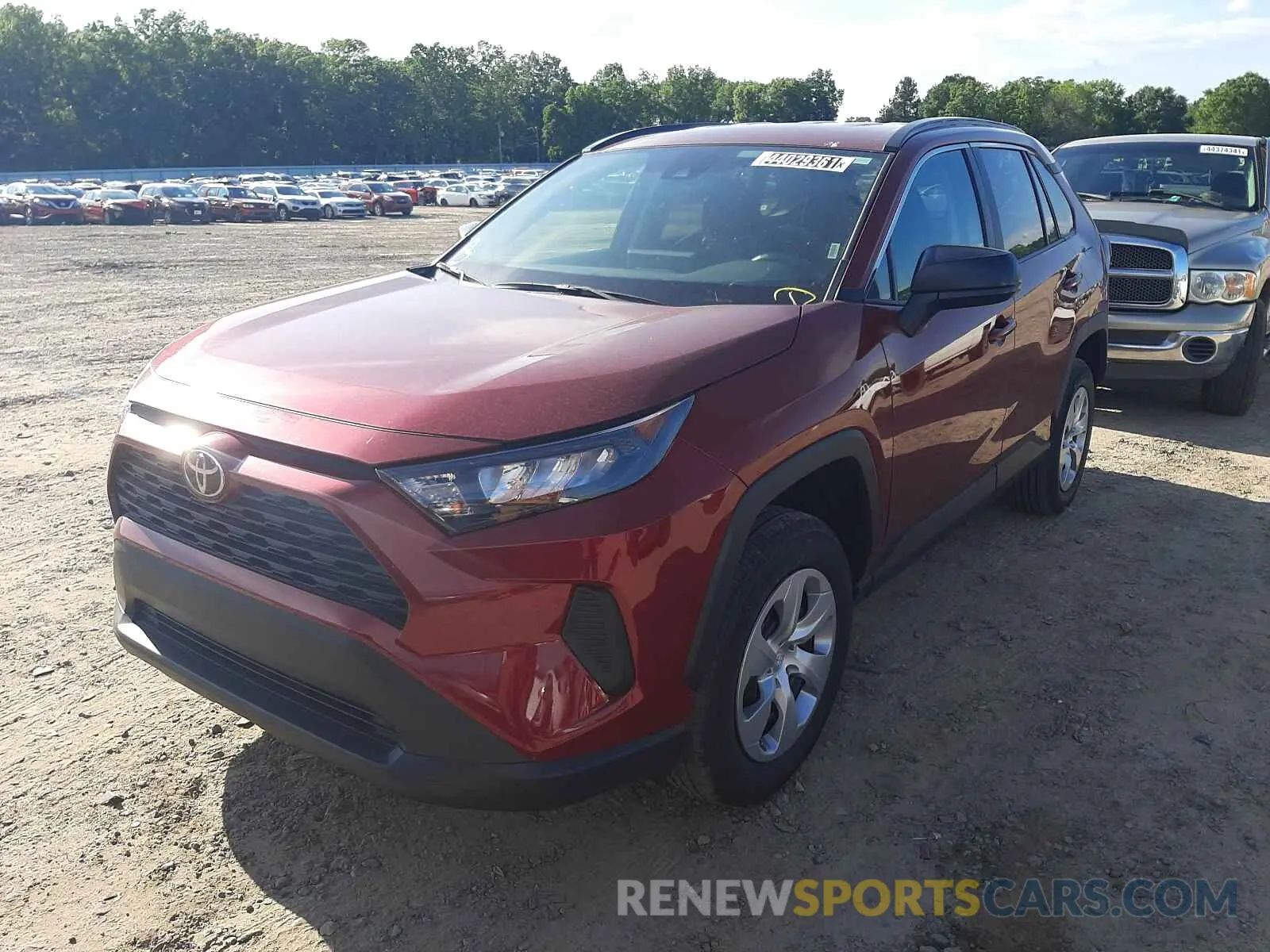 2 Photograph of a damaged car 2T3H1RFV2MW144707 TOYOTA RAV4 2021