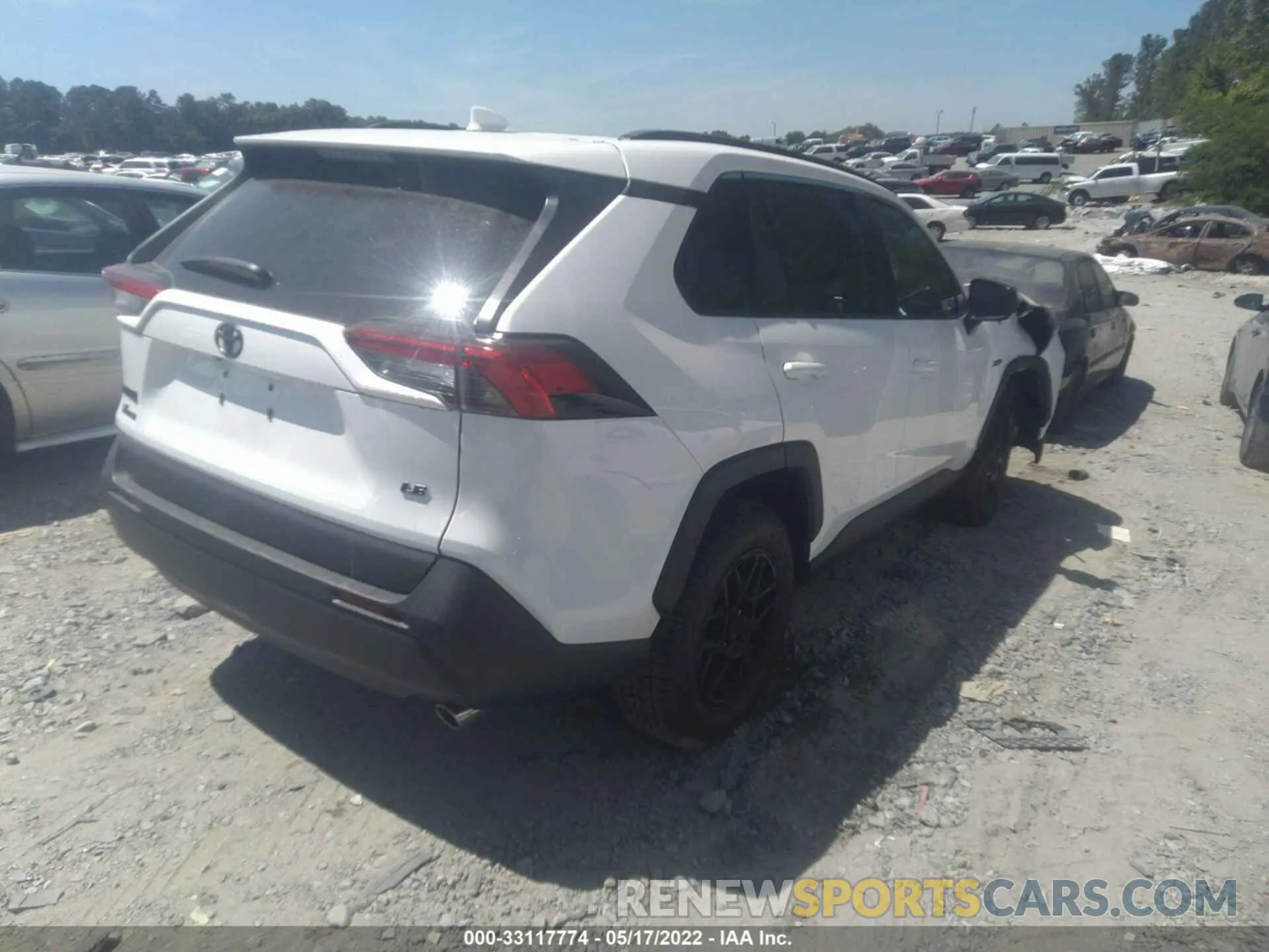 4 Фотография поврежденного автомобиля 2T3H1RFV2MW146490 TOYOTA RAV4 2021