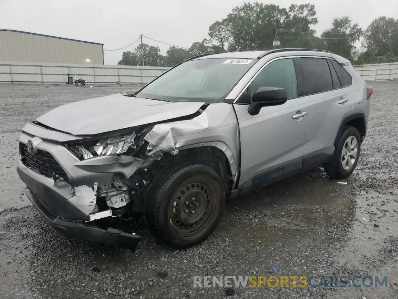 1 Photograph of a damaged car 2T3H1RFV3MC103794 TOYOTA RAV4 2021