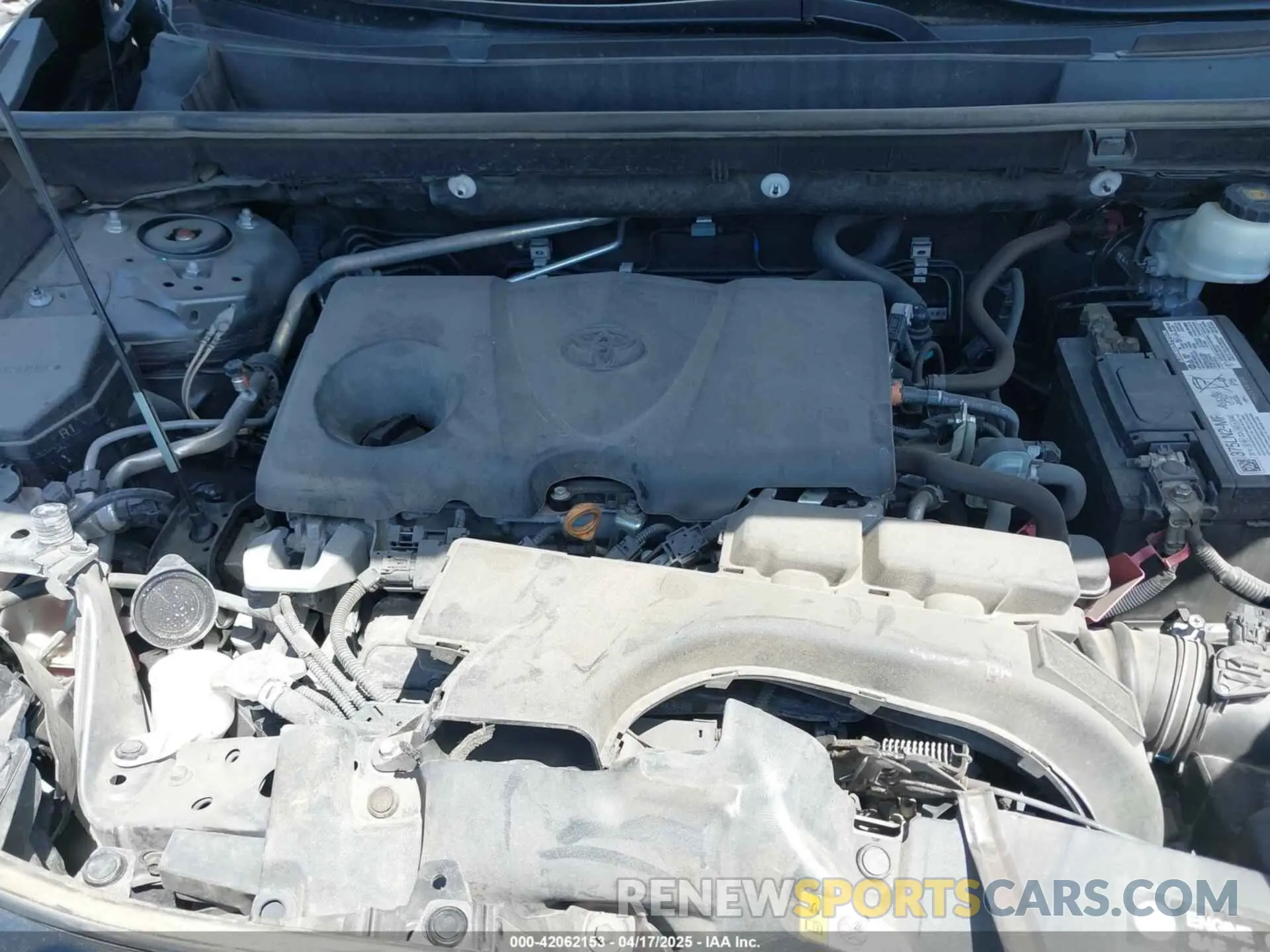 10 Фотография поврежденного автомобиля 2T3H1RFV3MC112317 TOYOTA RAV4 2021