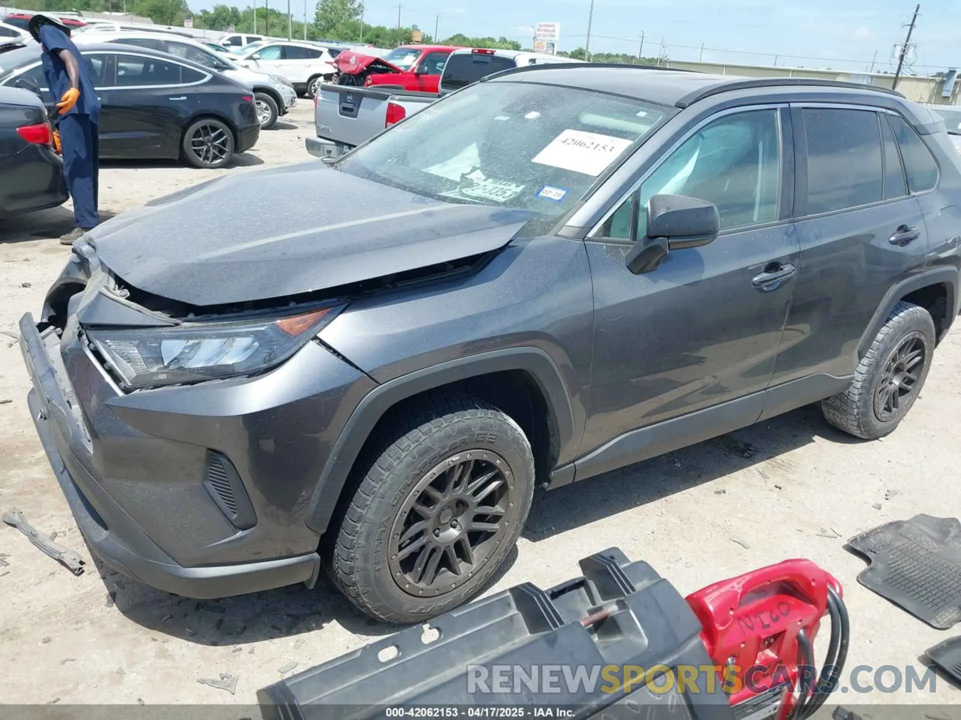 2 Фотография поврежденного автомобиля 2T3H1RFV3MC112317 TOYOTA RAV4 2021
