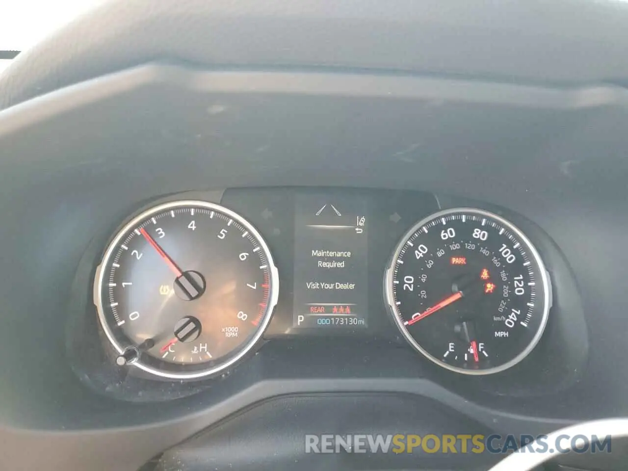 9 Фотография поврежденного автомобиля 2T3H1RFV3MC163994 TOYOTA RAV4 2021