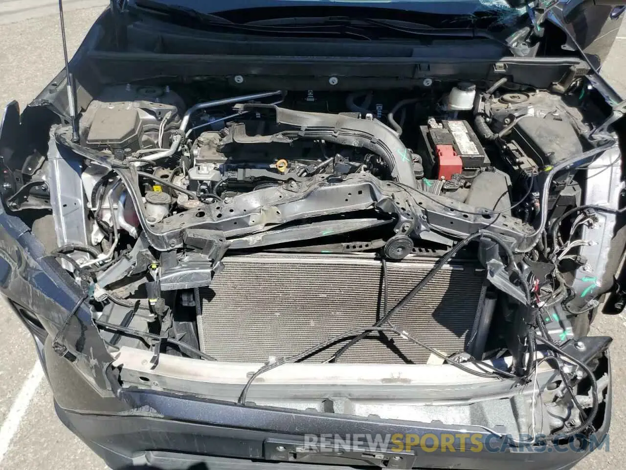 11 Фотография поврежденного автомобиля 2T3H1RFV3MC165938 TOYOTA RAV4 2021