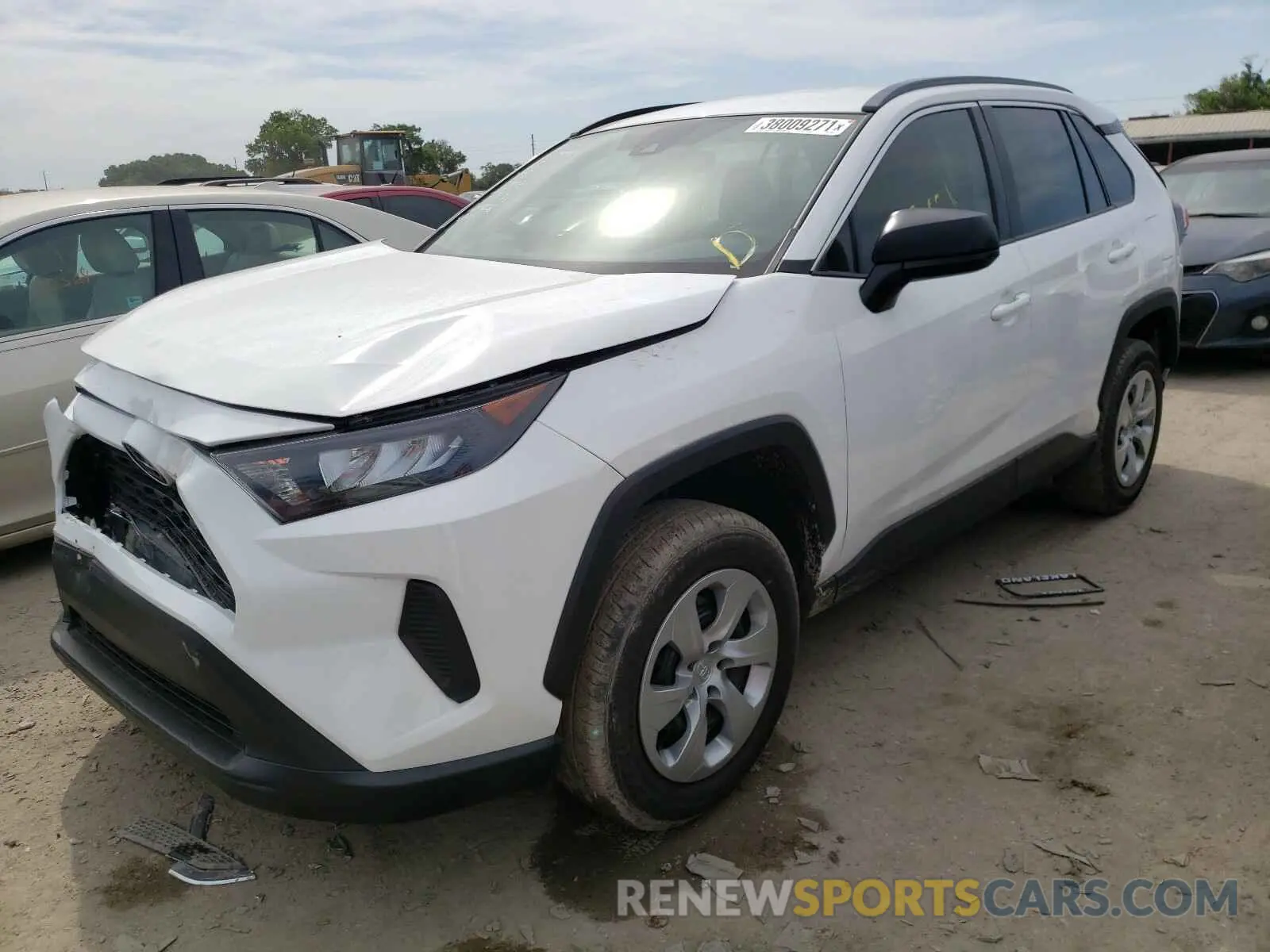 2 Photograph of a damaged car 2T3H1RFV3MW108797 TOYOTA RAV4 2021