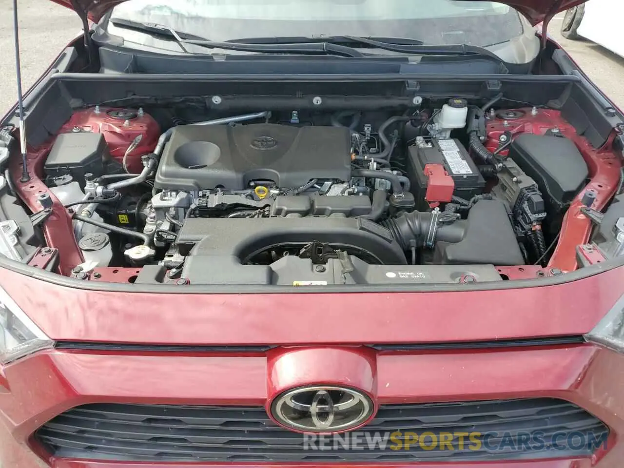 12 Фотография поврежденного автомобиля 2T3H1RFV3MW133621 TOYOTA RAV4 2021