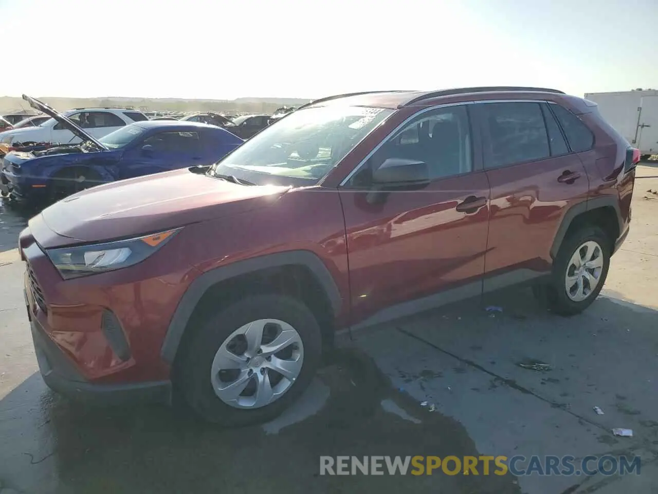 1 Фотография поврежденного автомобиля 2T3H1RFV3MW136549 TOYOTA RAV4 2021