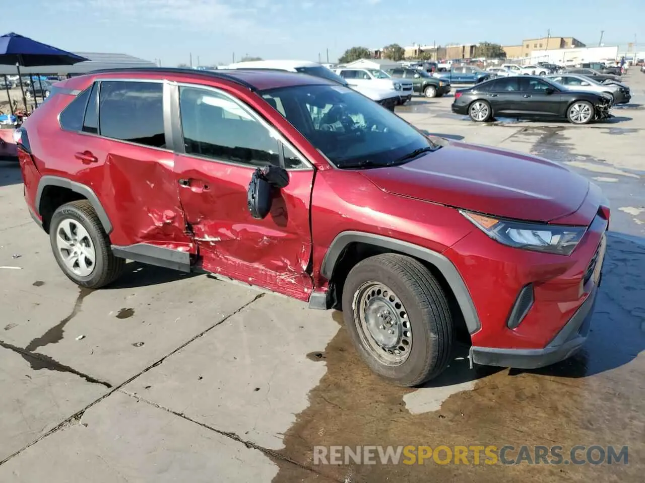 4 Фотография поврежденного автомобиля 2T3H1RFV3MW136549 TOYOTA RAV4 2021