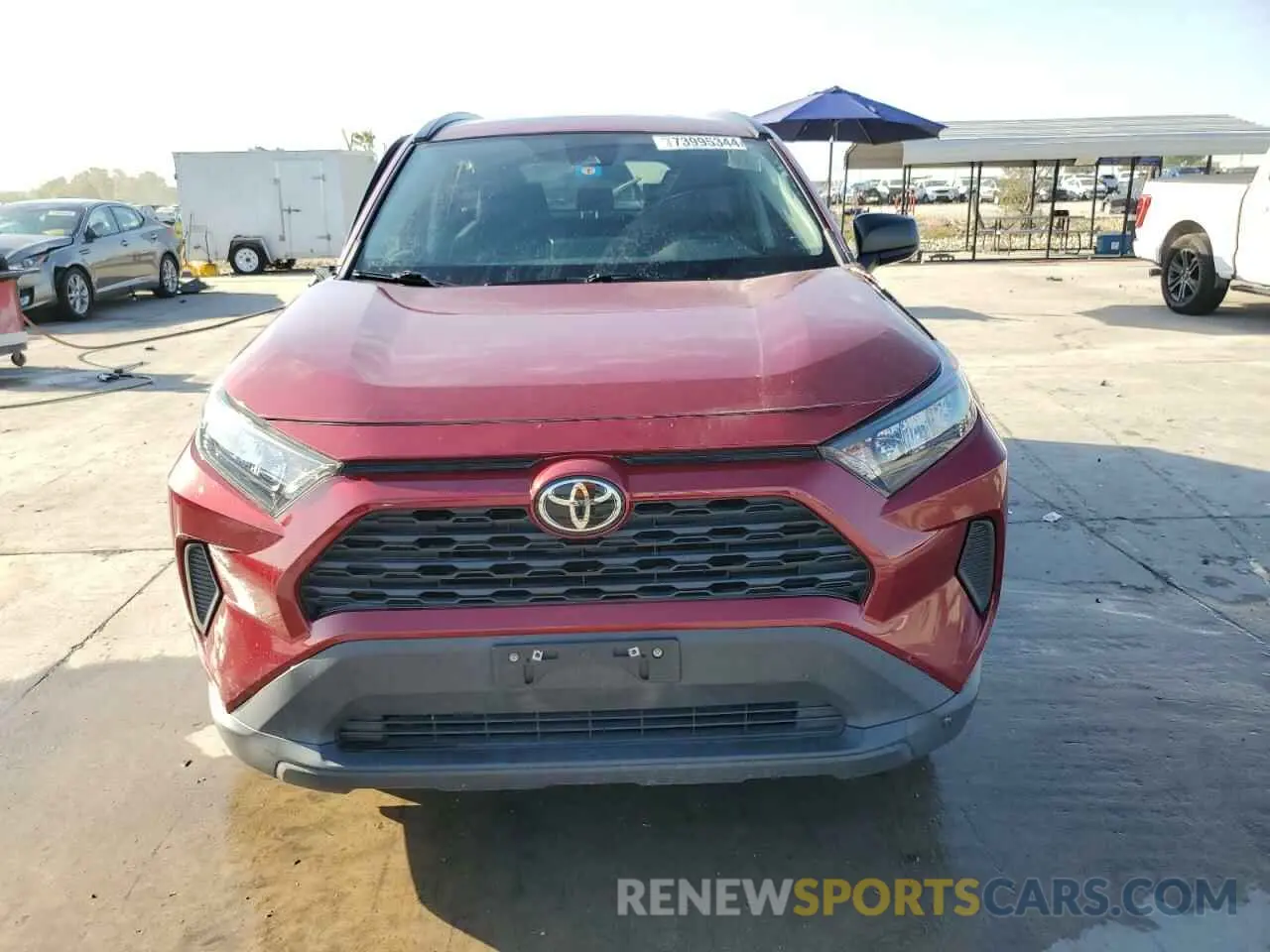 5 Фотография поврежденного автомобиля 2T3H1RFV3MW136549 TOYOTA RAV4 2021