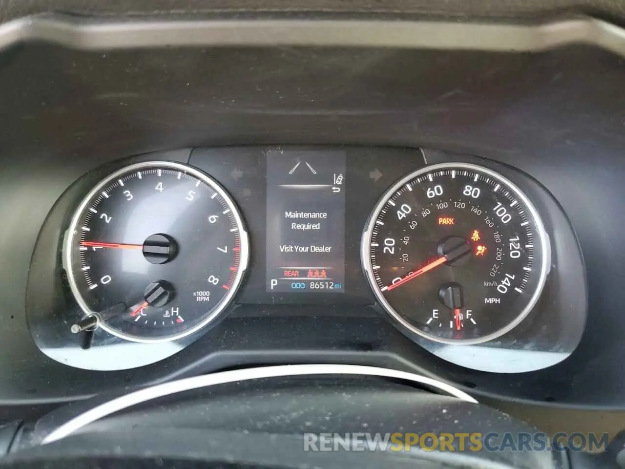 9 Фотография поврежденного автомобиля 2T3H1RFV3MW136549 TOYOTA RAV4 2021