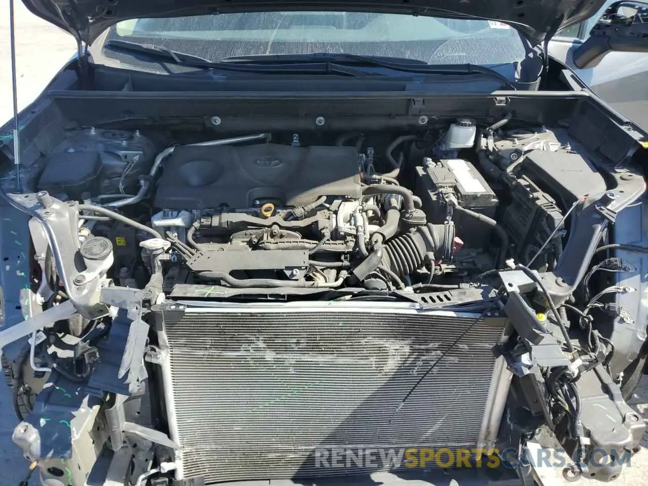11 Фотография поврежденного автомобиля 2T3H1RFV3MW150242 TOYOTA RAV4 2021