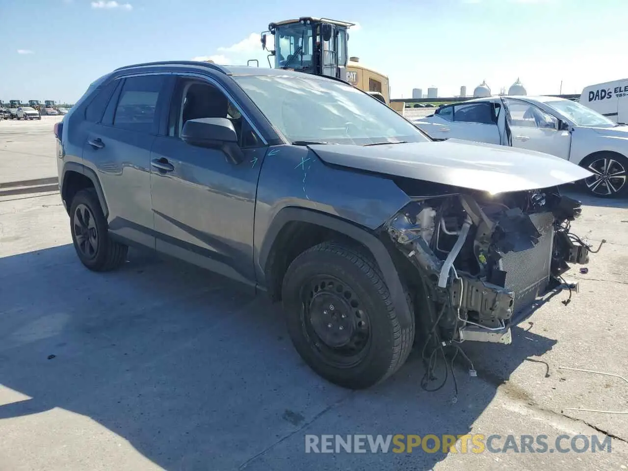 4 Фотография поврежденного автомобиля 2T3H1RFV3MW150242 TOYOTA RAV4 2021