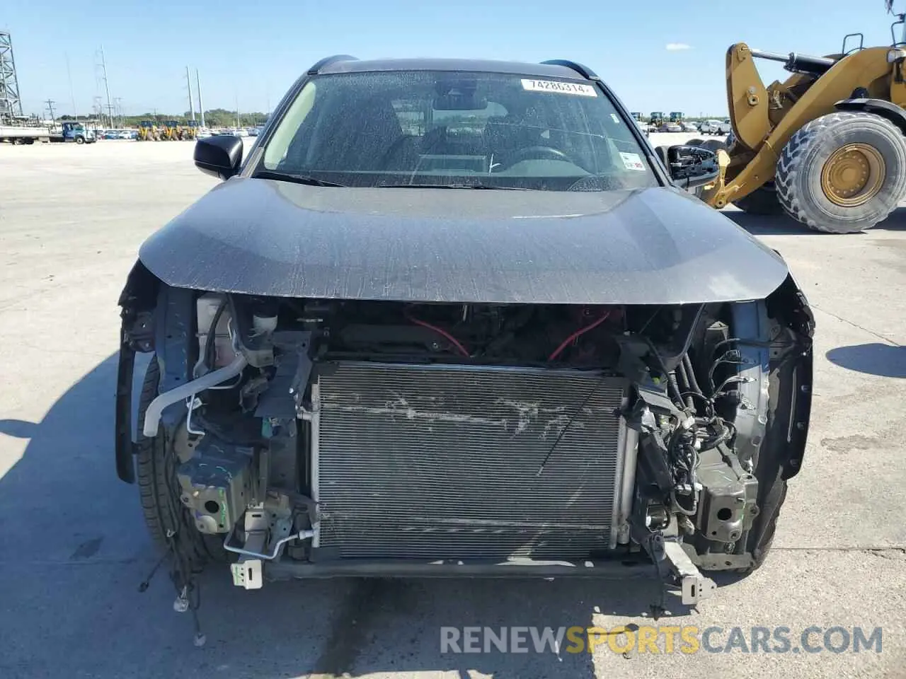 5 Фотография поврежденного автомобиля 2T3H1RFV3MW150242 TOYOTA RAV4 2021