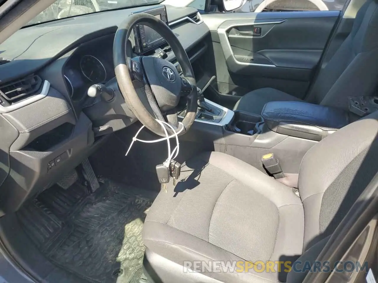 7 Фотография поврежденного автомобиля 2T3H1RFV3MW150242 TOYOTA RAV4 2021