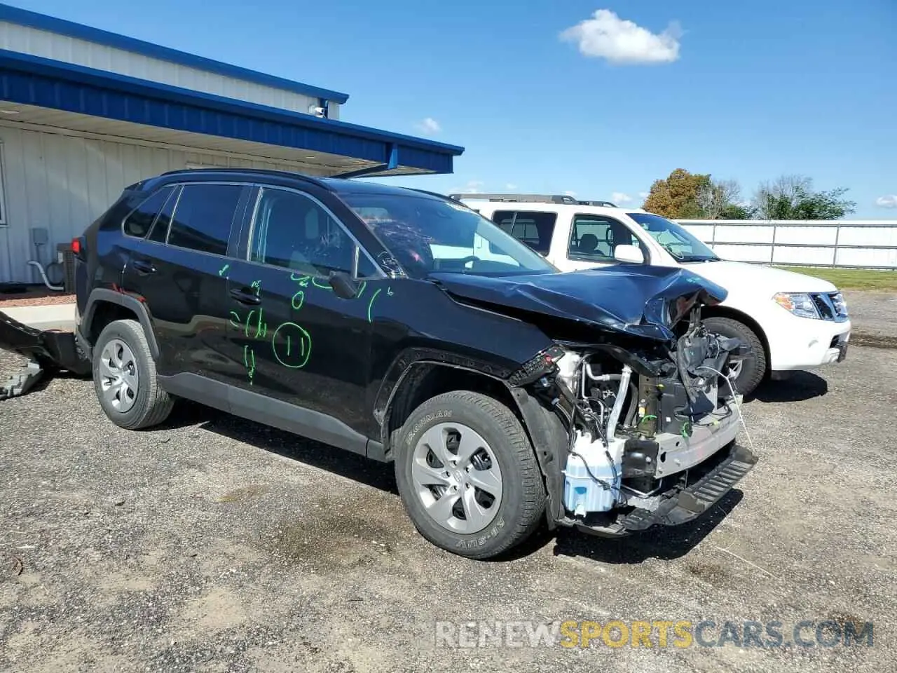 4 Фотография поврежденного автомобиля 2T3H1RFV3MW151987 TOYOTA RAV4 2021