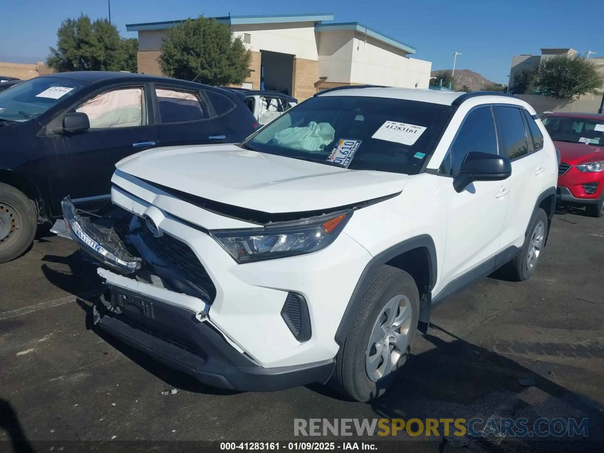 2 Фотография поврежденного автомобиля 2T3H1RFV3MW166926 TOYOTA RAV4 2021