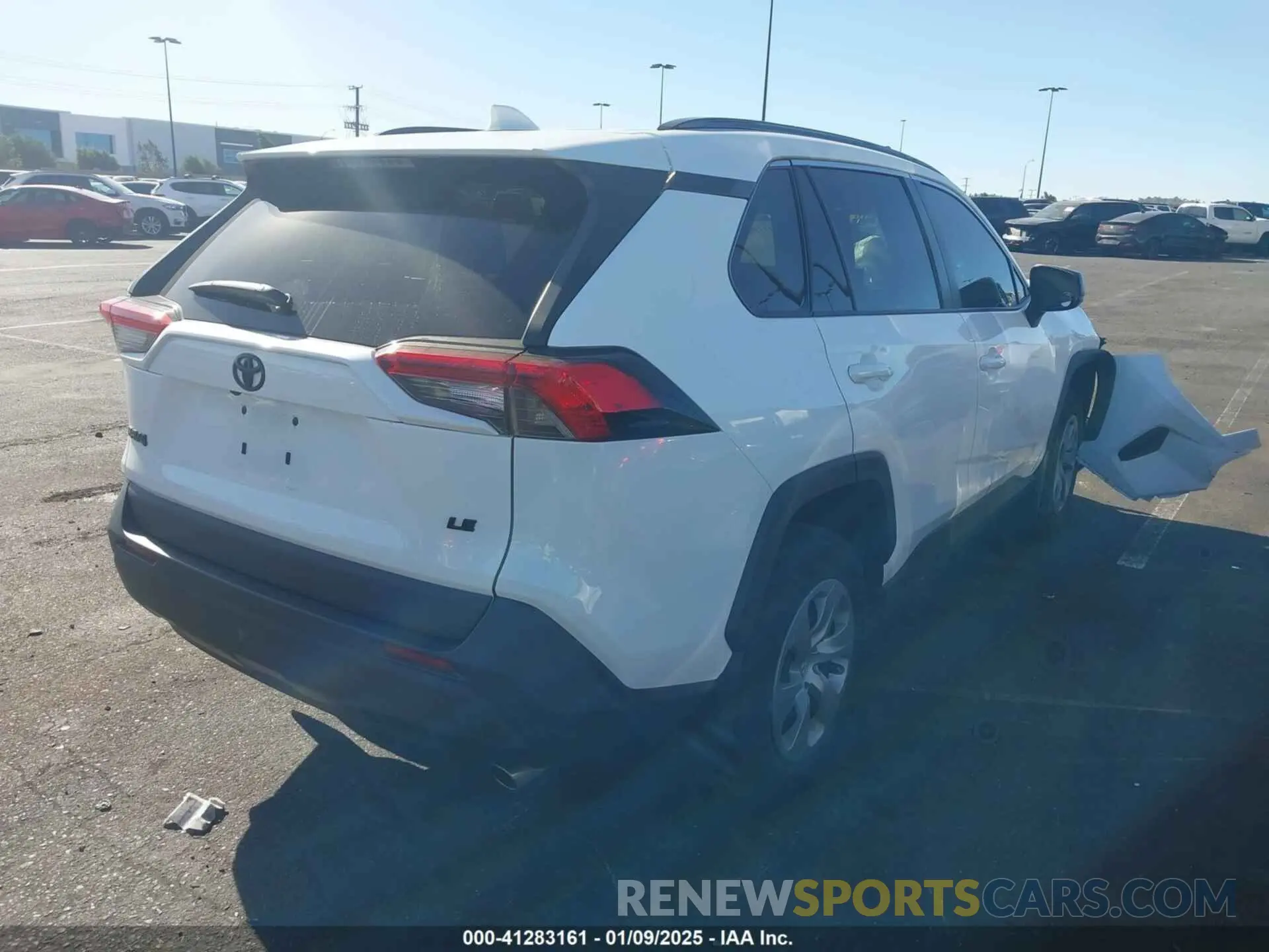 4 Фотография поврежденного автомобиля 2T3H1RFV3MW166926 TOYOTA RAV4 2021
