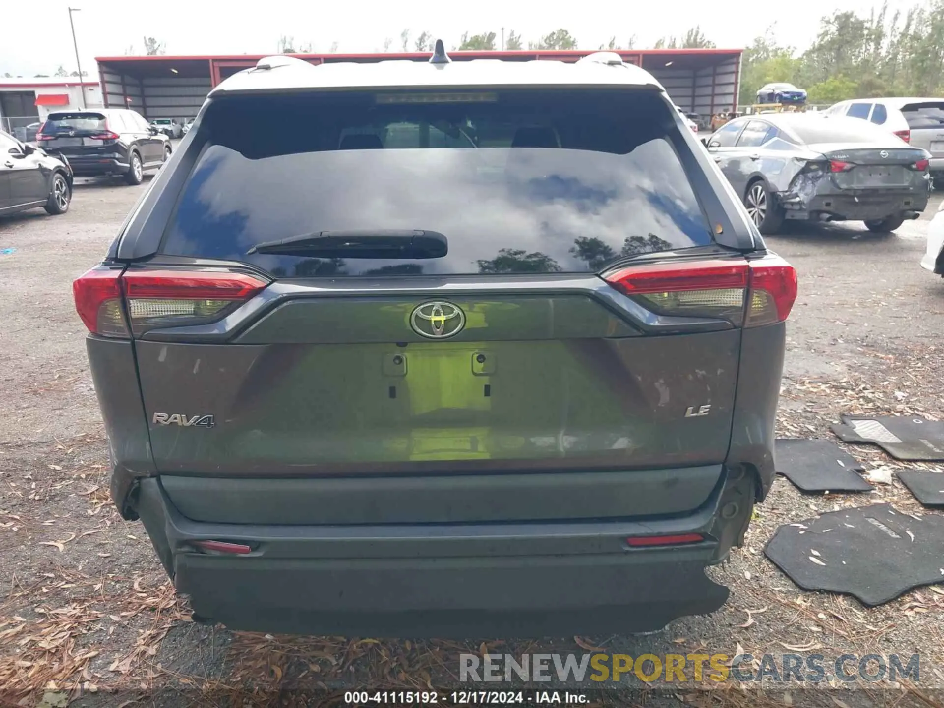 16 Photograph of a damaged car 2T3H1RFV4MC099612 TOYOTA RAV4 2021